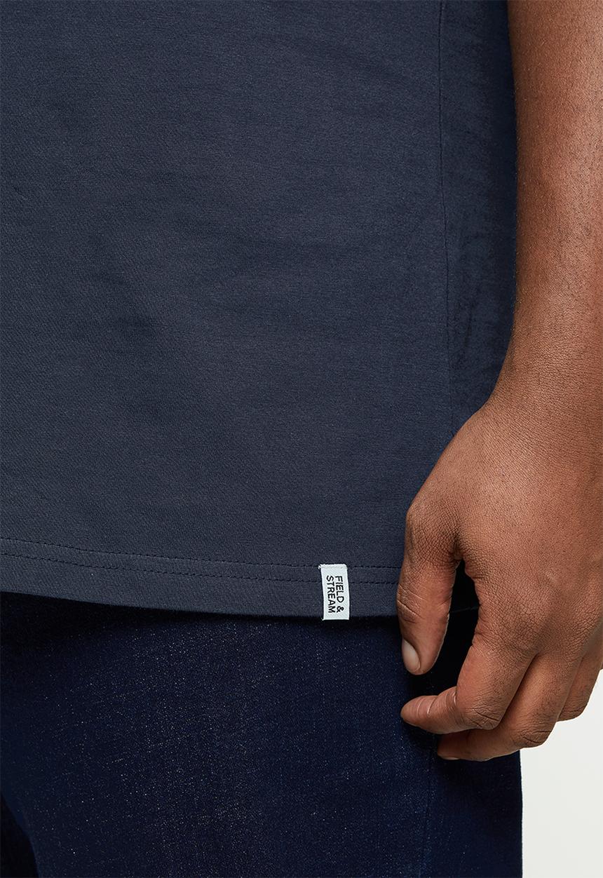 Field & Stream - Karoo short sleeve tee - blue 