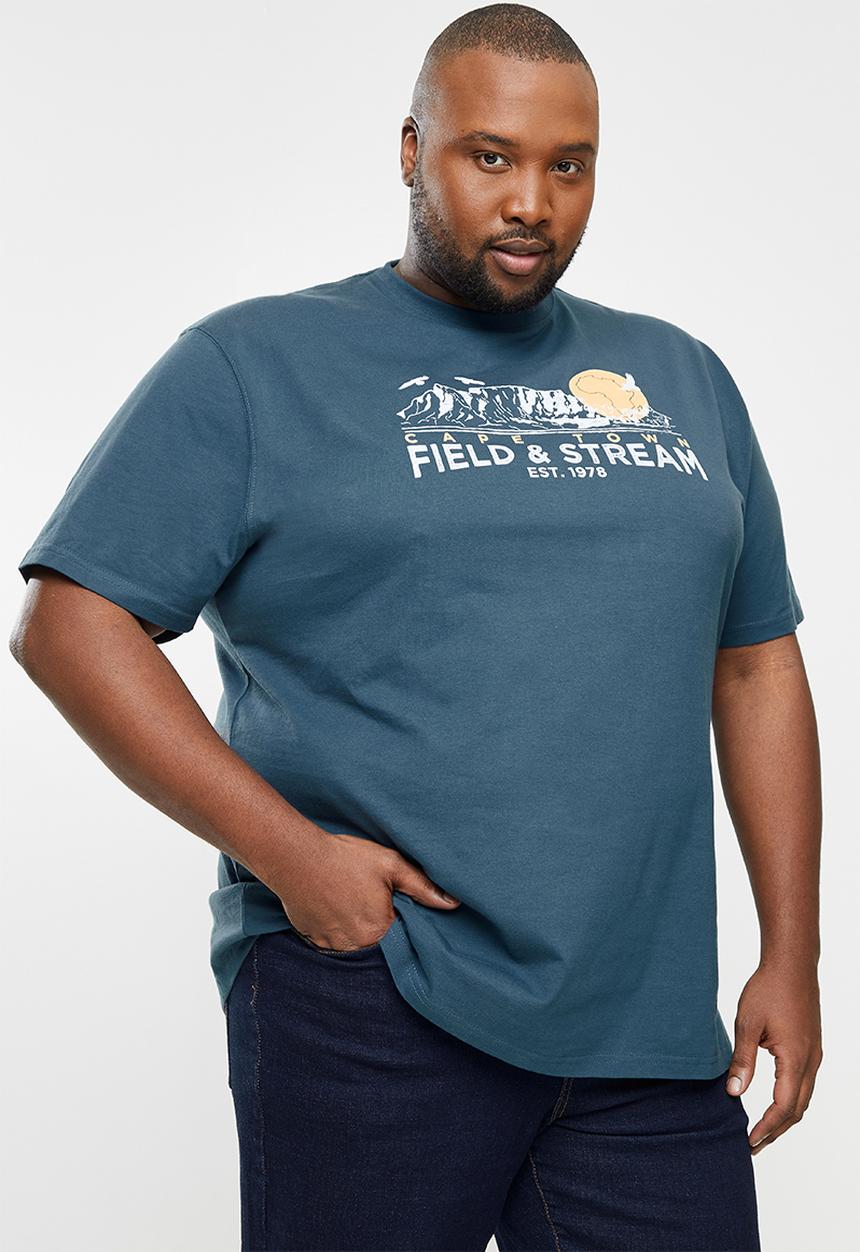 Field & Stream - Cape fear short sleeve tee - blue