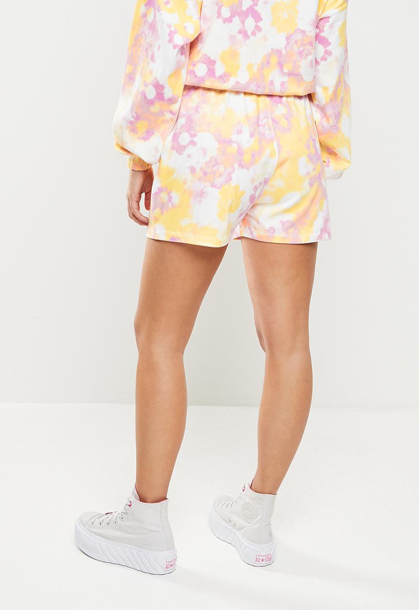 Converse - Twisted classics all over print short - beyond pink