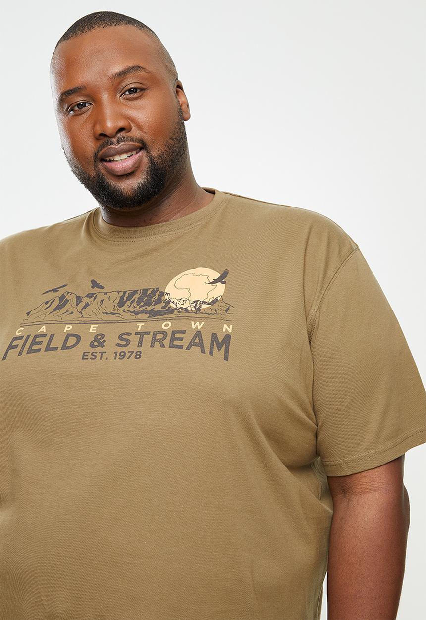 Field & Stream - Cape fear short sleeve tee - brown