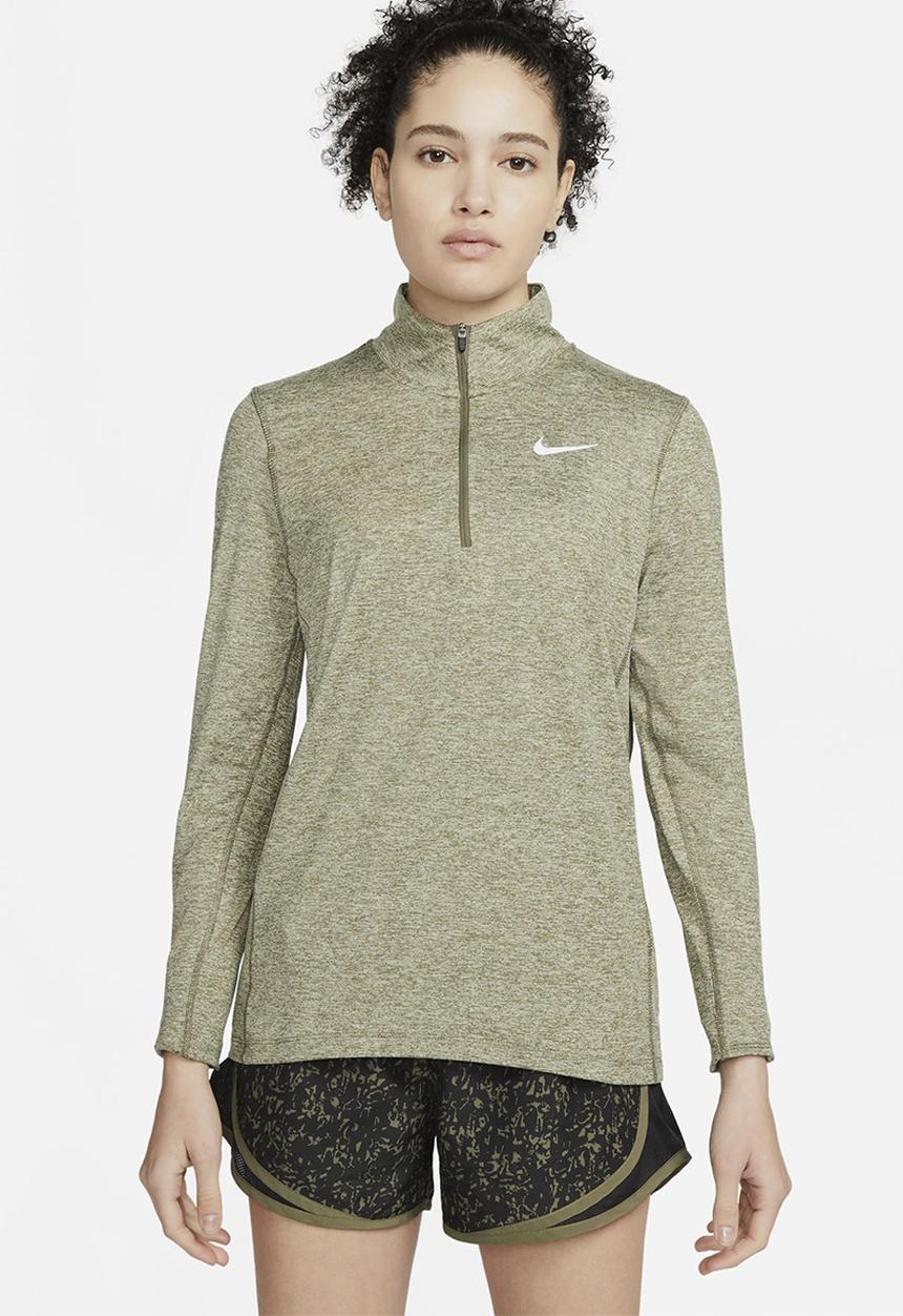 Nike - W nk df element top hz - medium olive