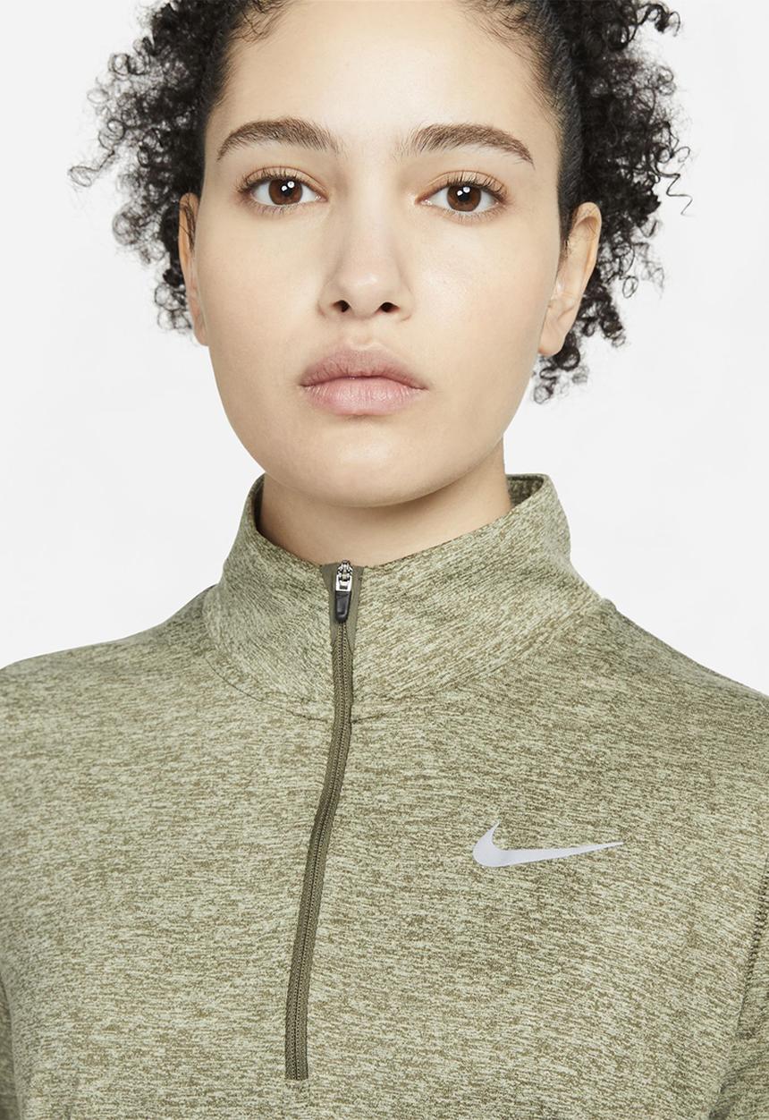 Nike - W nk df element top hz - medium olive