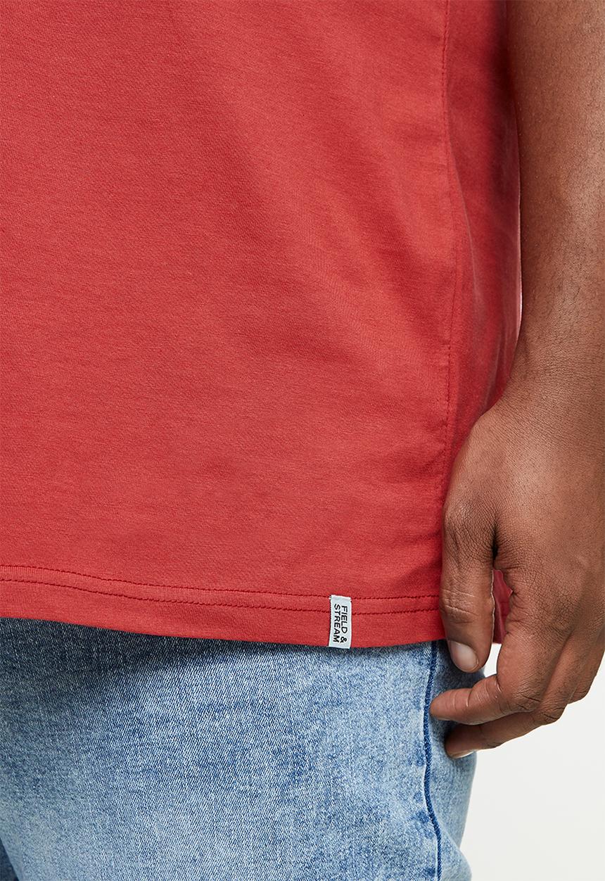 Field & Stream - Ellie short sleeve tee - red