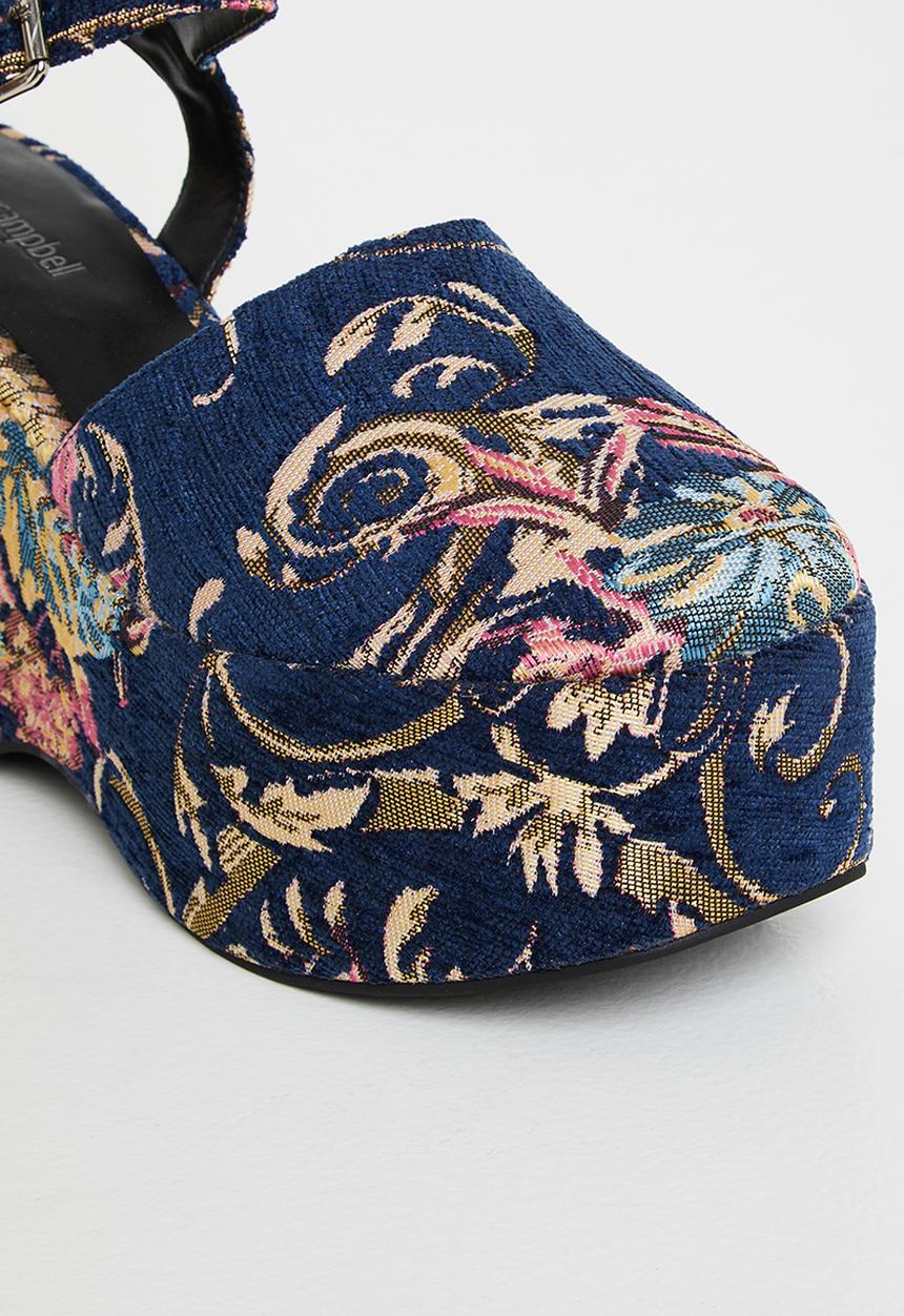 Jeffrey Campbell - Bohemian - navy tapestry