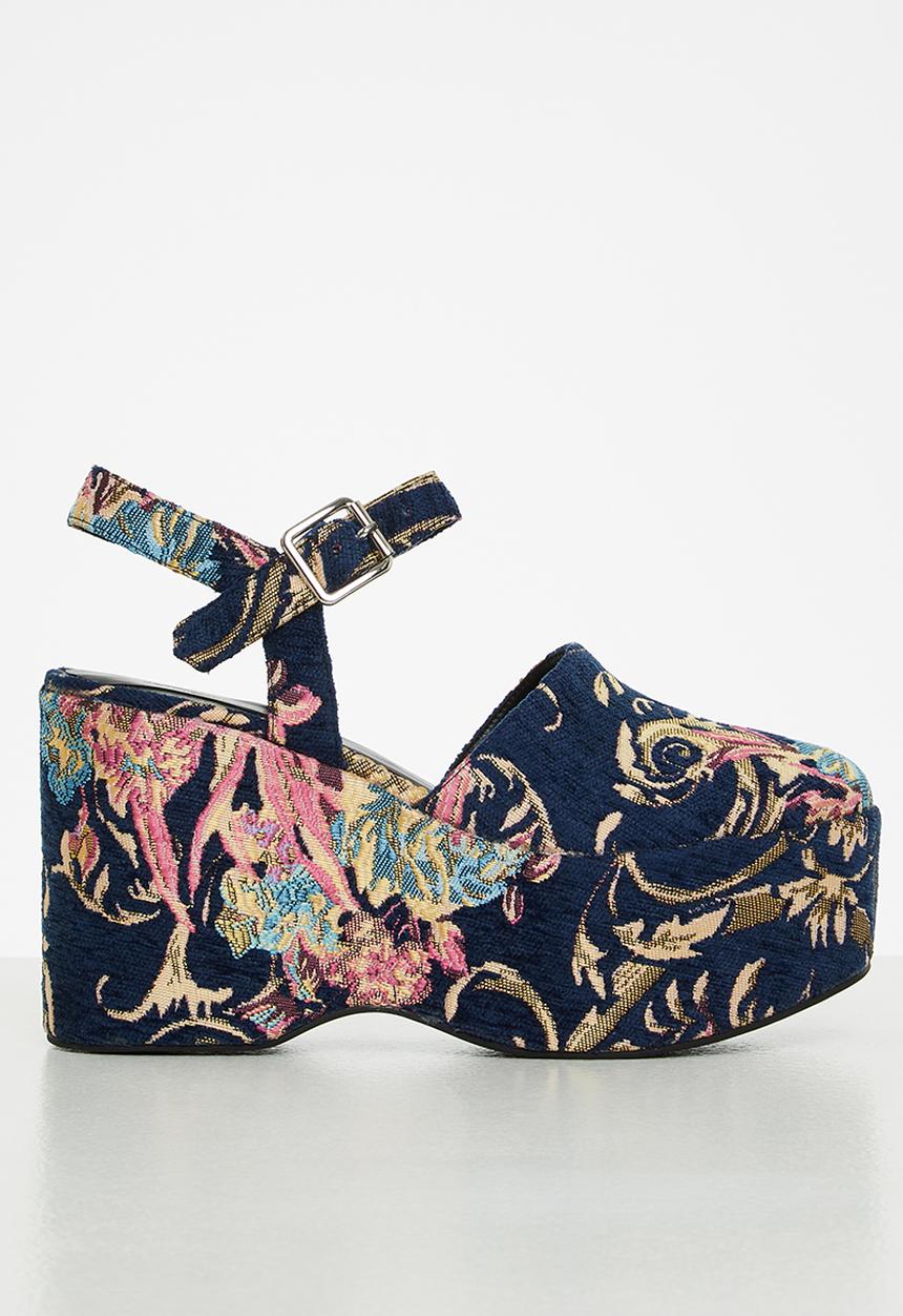 Jeffrey Campbell - Bohemian - navy tapestry