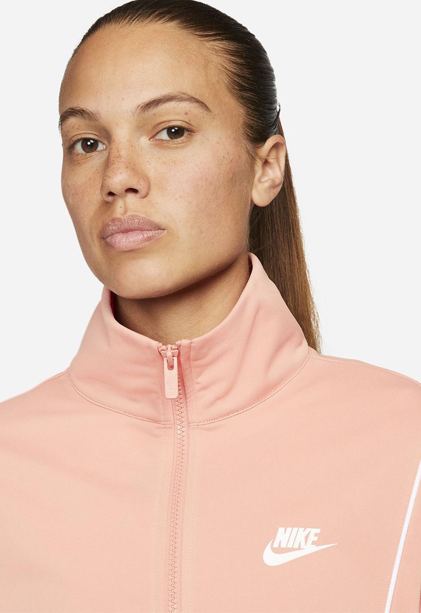 Nike - W nsw essntl pqe trk suit - lt madder root