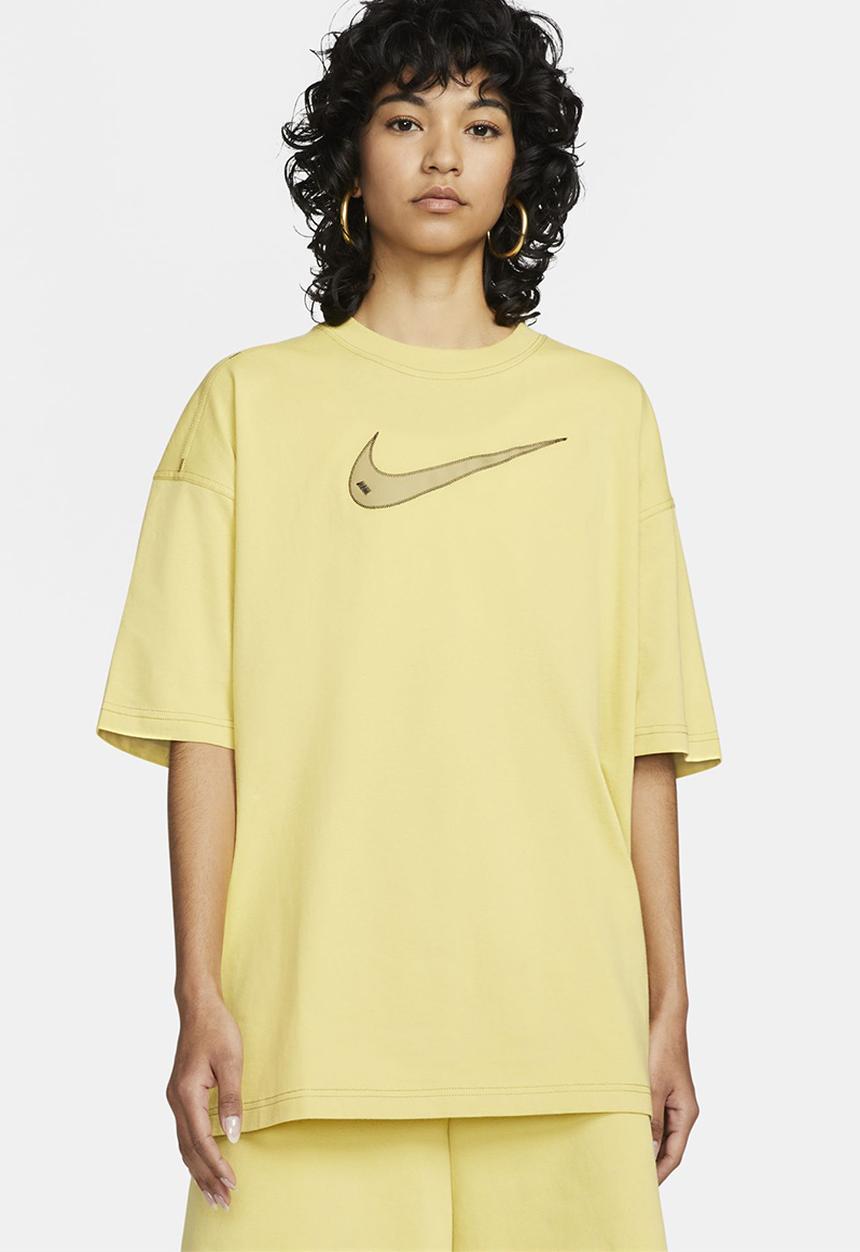 Nike - W nsw swsh ss top - celery
