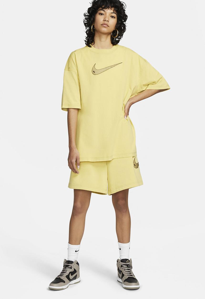 Nike - W nsw swsh ss top - celery