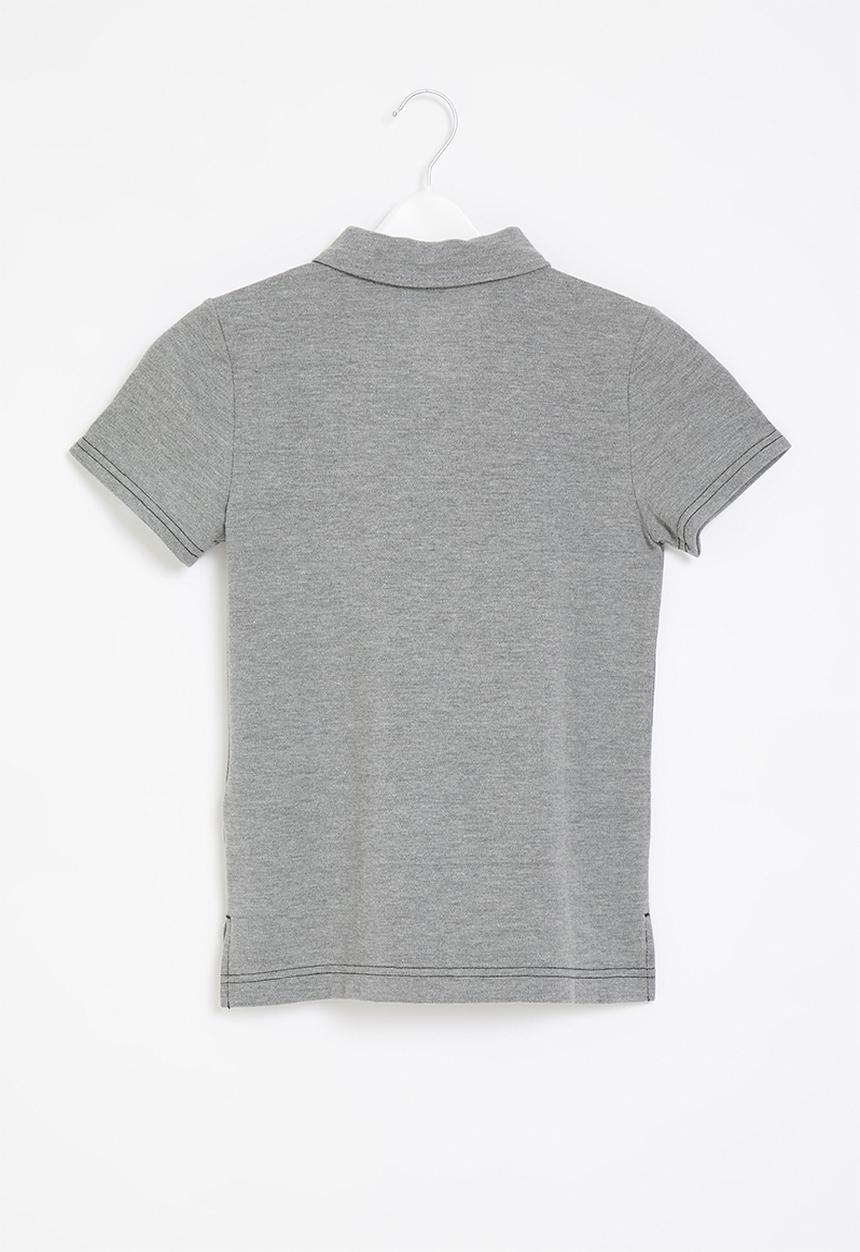 Nike - Nkb b nsw cttn pique polo - carbon heather