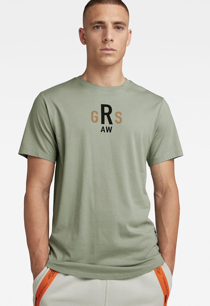 G-STAR - Lash back gr r T-shirt - iceberg green