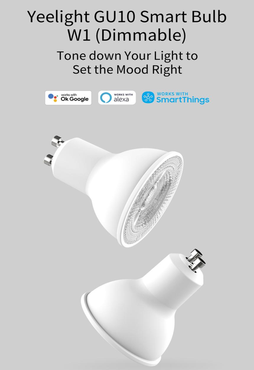 Yeelight - Yeelight gu10 smart bulbs- white