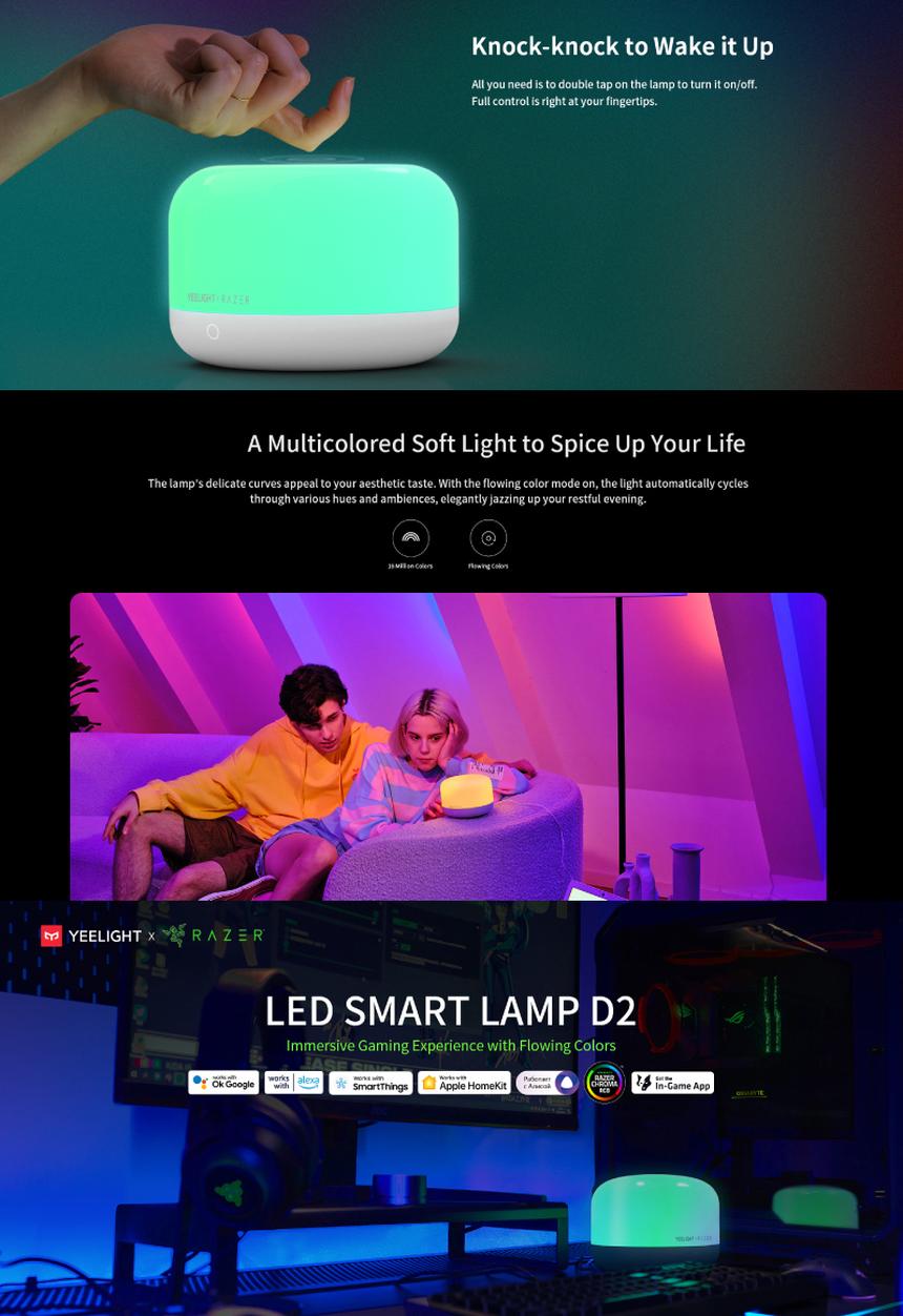 Yeelight - Led smart lamp d2-razer