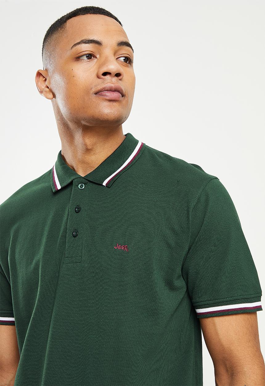 JEEP - Pique plain golfers - green dream 