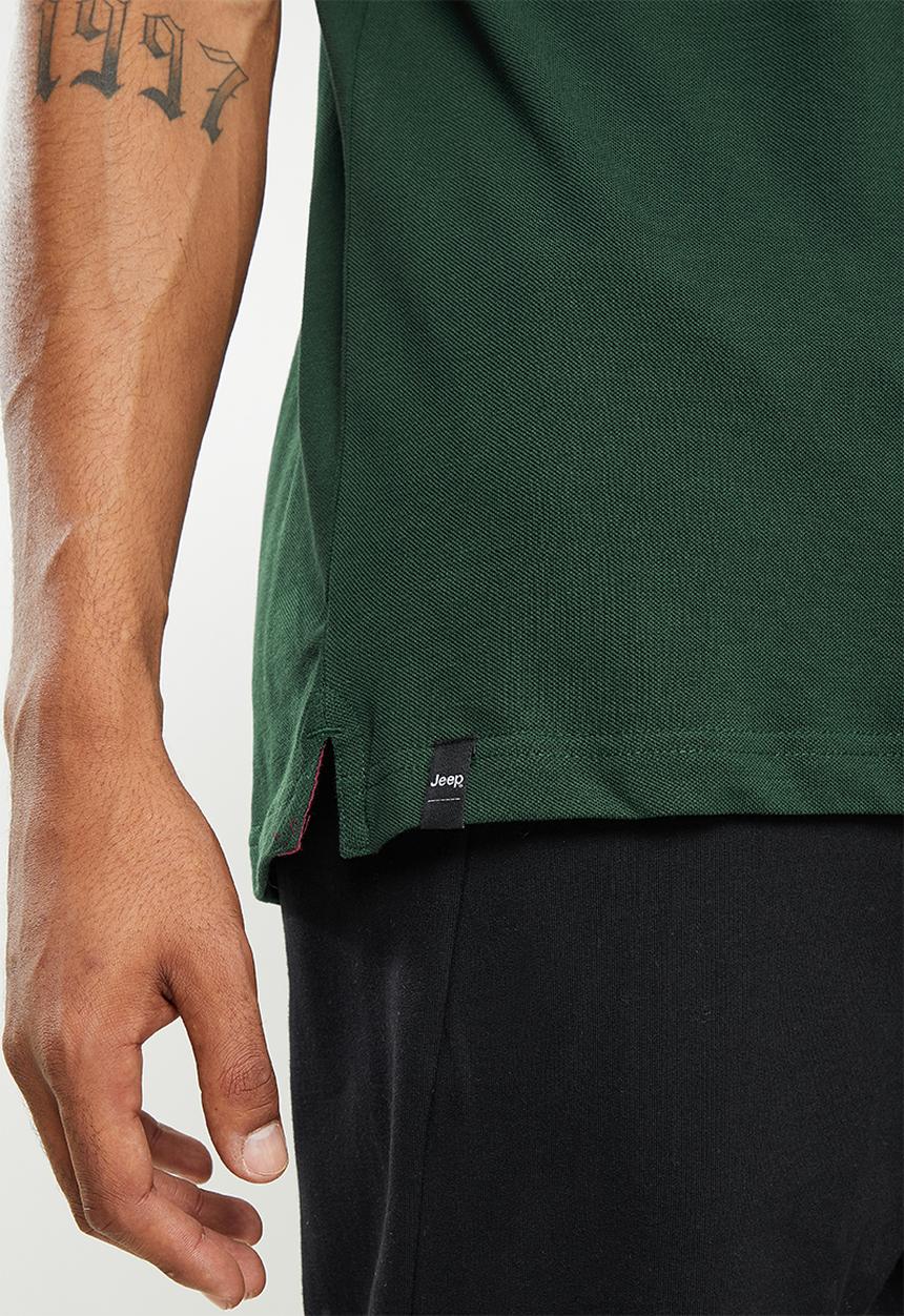 JEEP - Pique plain golfers - green dream 