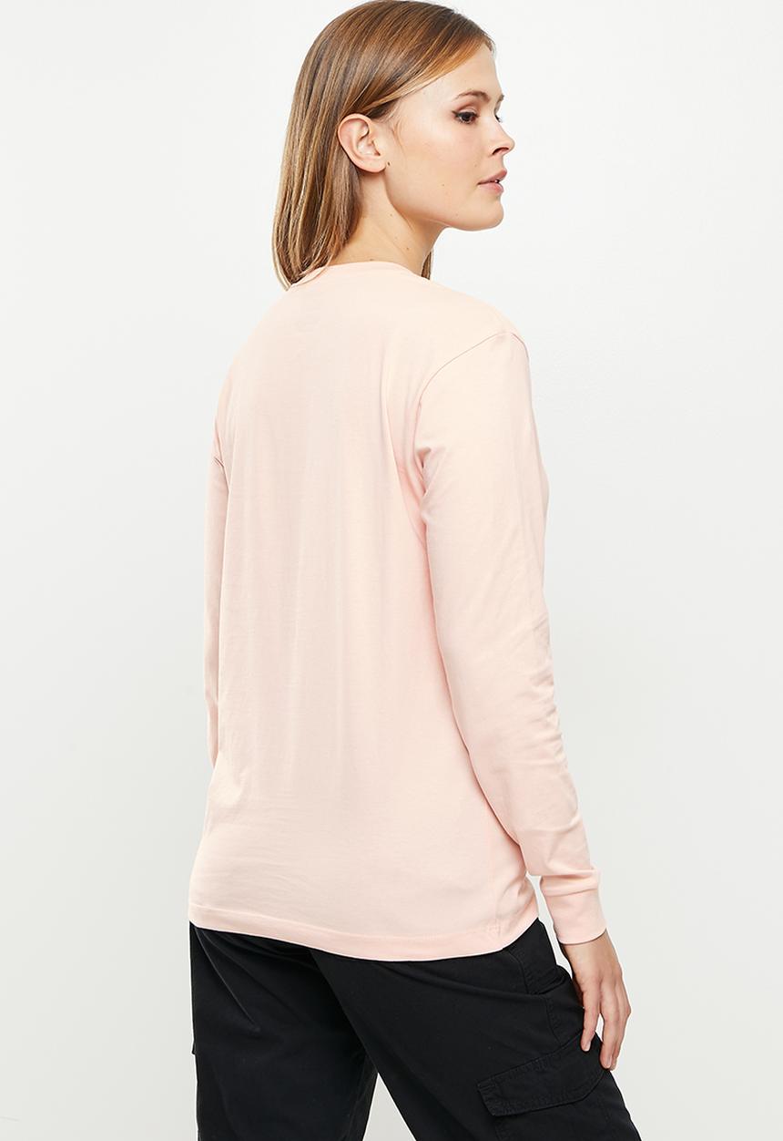 Vans - Wm flying v classic long sleeve bf - peach whip
