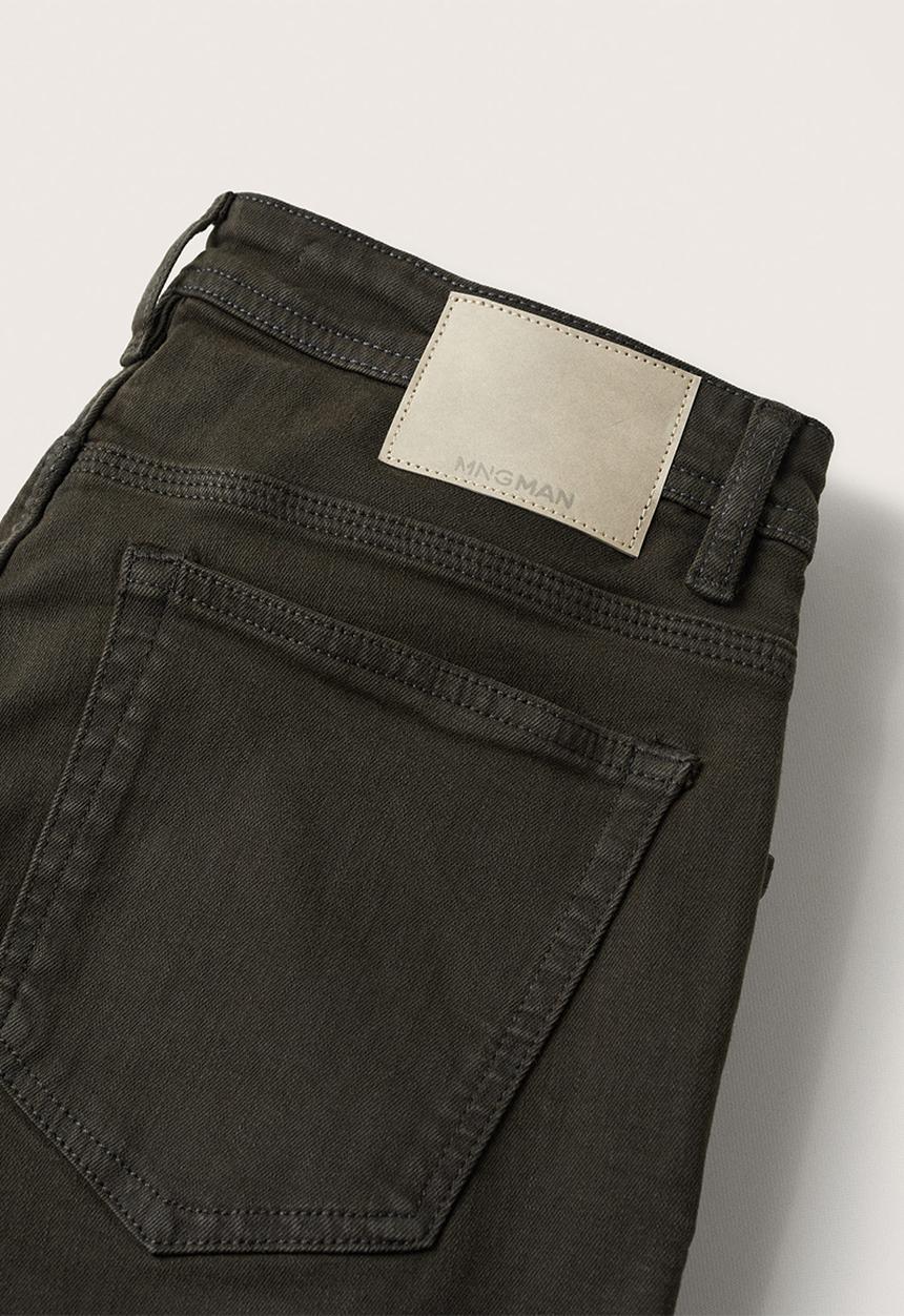 MANGO - Billy Skinny Jean Colour  - Charcoal