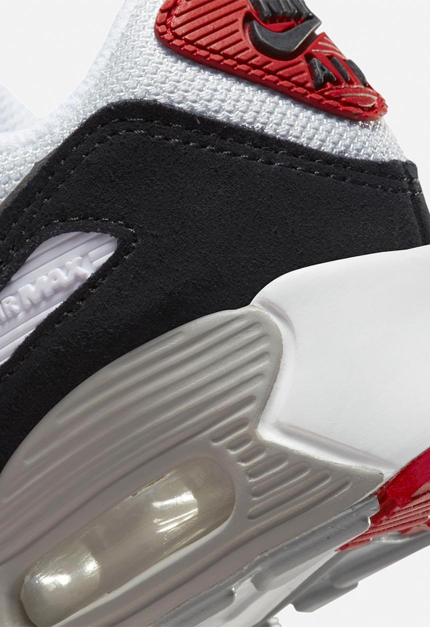 Nike - Nike air max 90 - photon dust/particle grey-varsity red