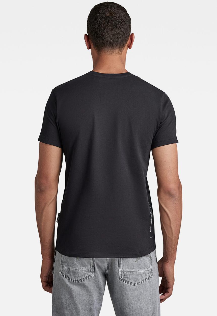 G-STAR - Logo base r T-shirt - dk black