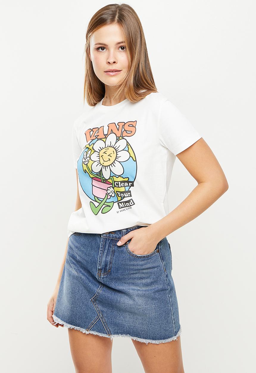 Vans - Clear mind shirts - cream 