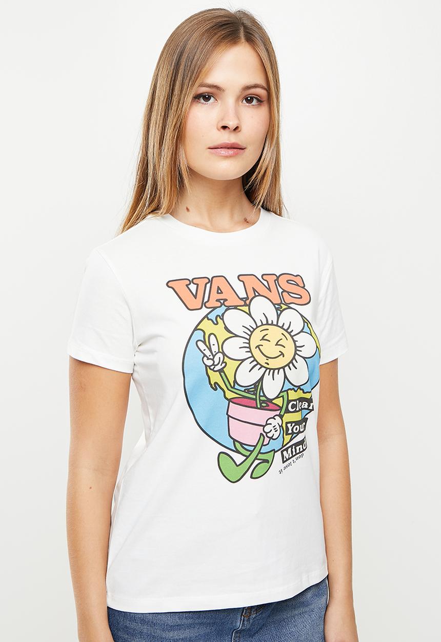 Vans - Clear mind shirts - cream 