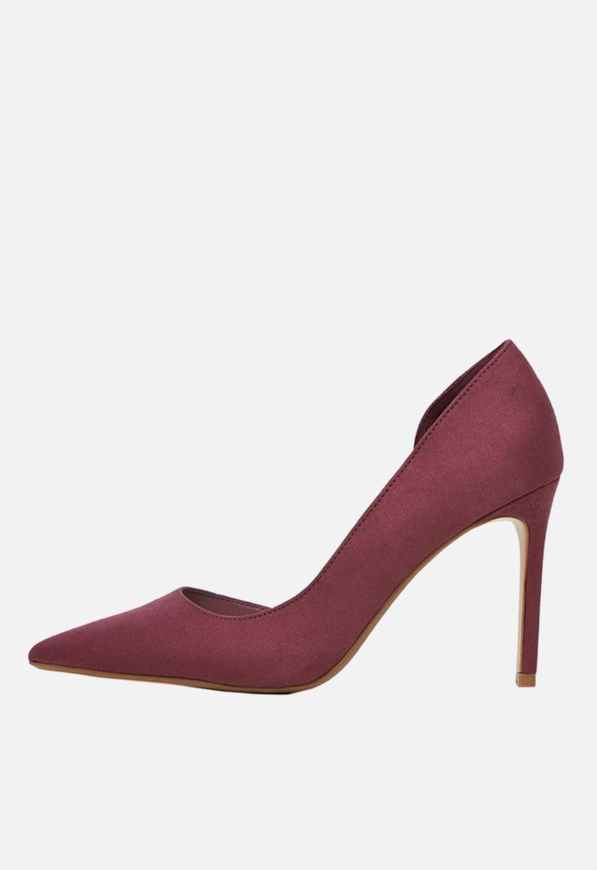 MANGO - Audrey court heel - dark red