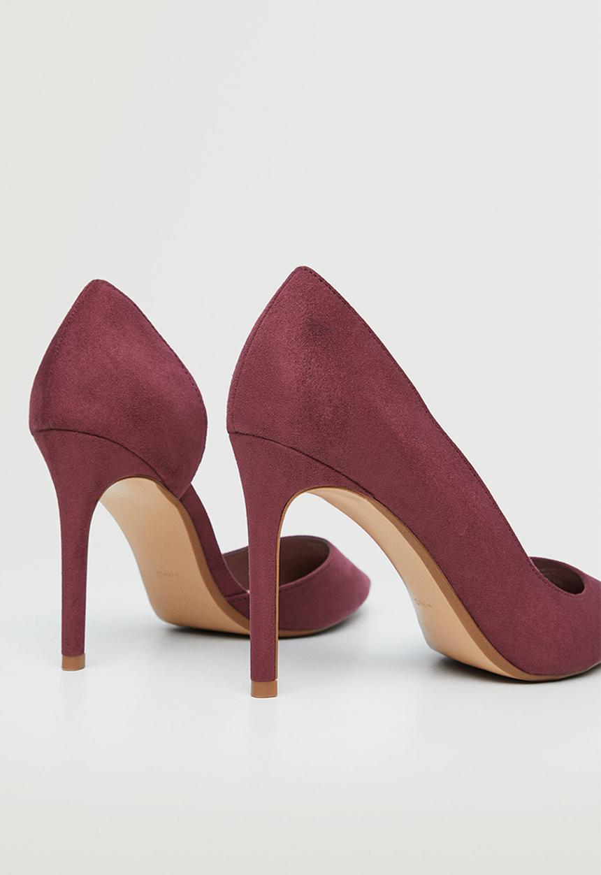 MANGO - Audrey court heel - dark red
