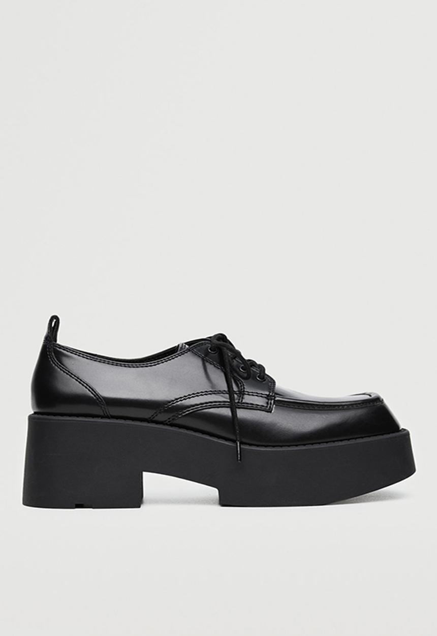 MANGO - London track sole derby - dark blue