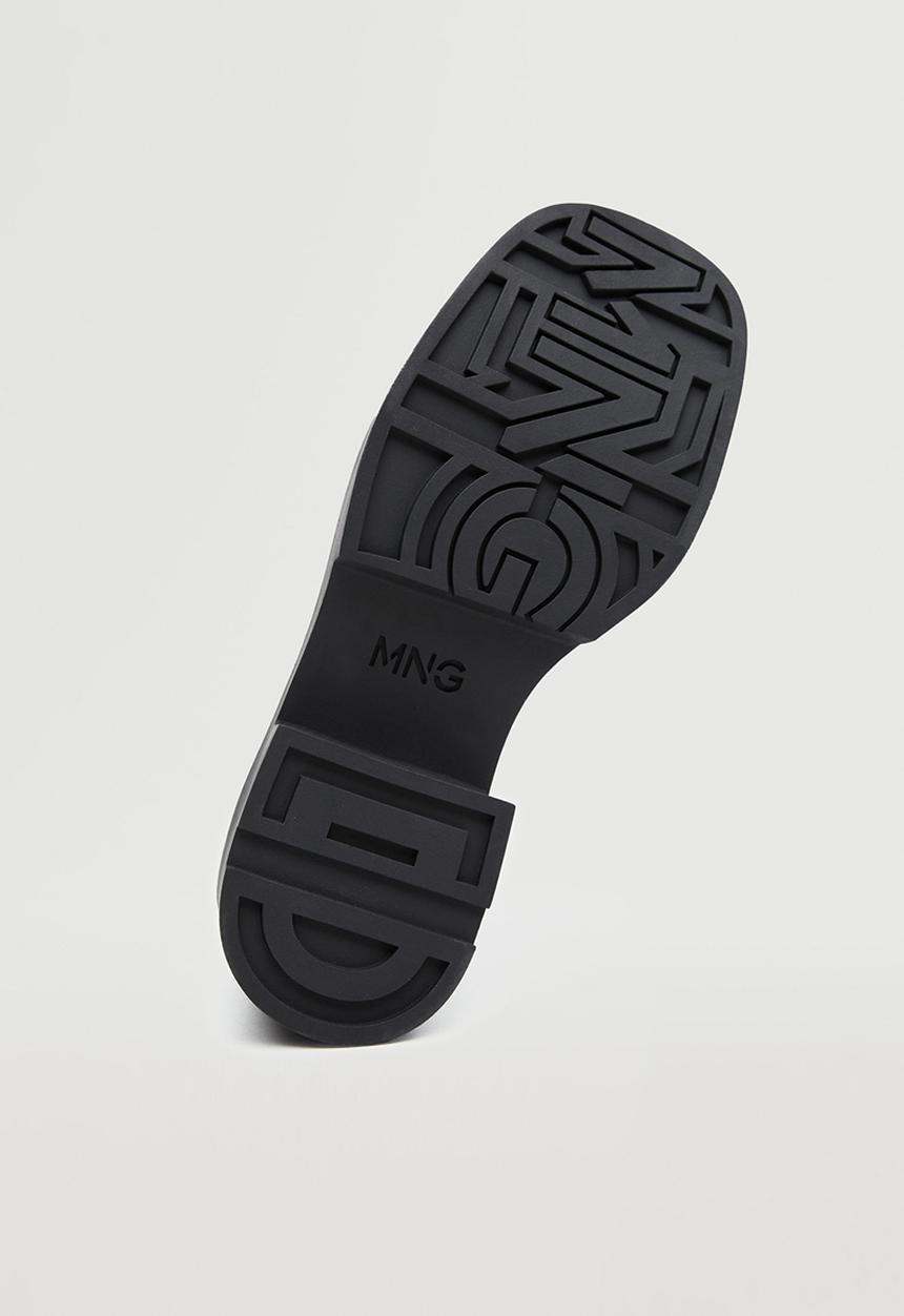 MANGO - London track sole derby - dark blue