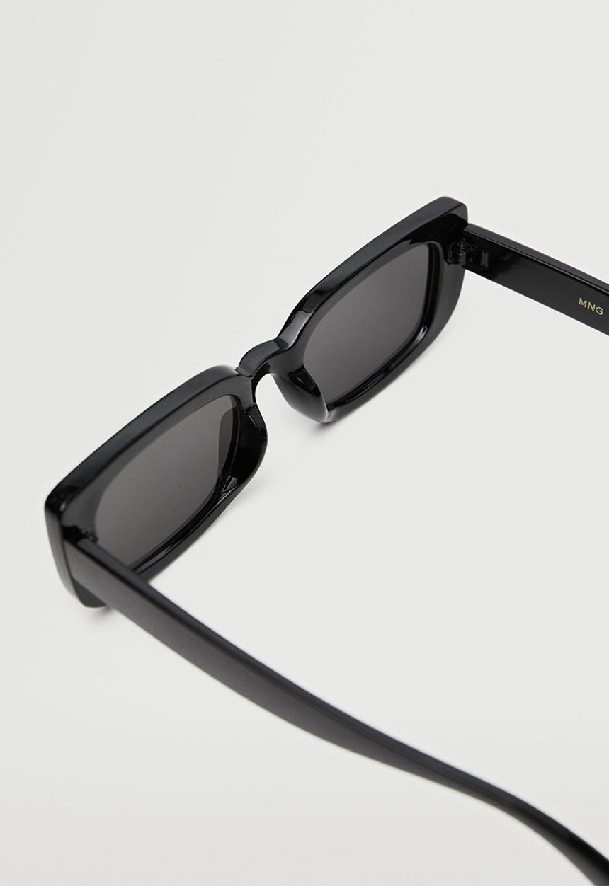MANGO - Squared frame sunglasses - black