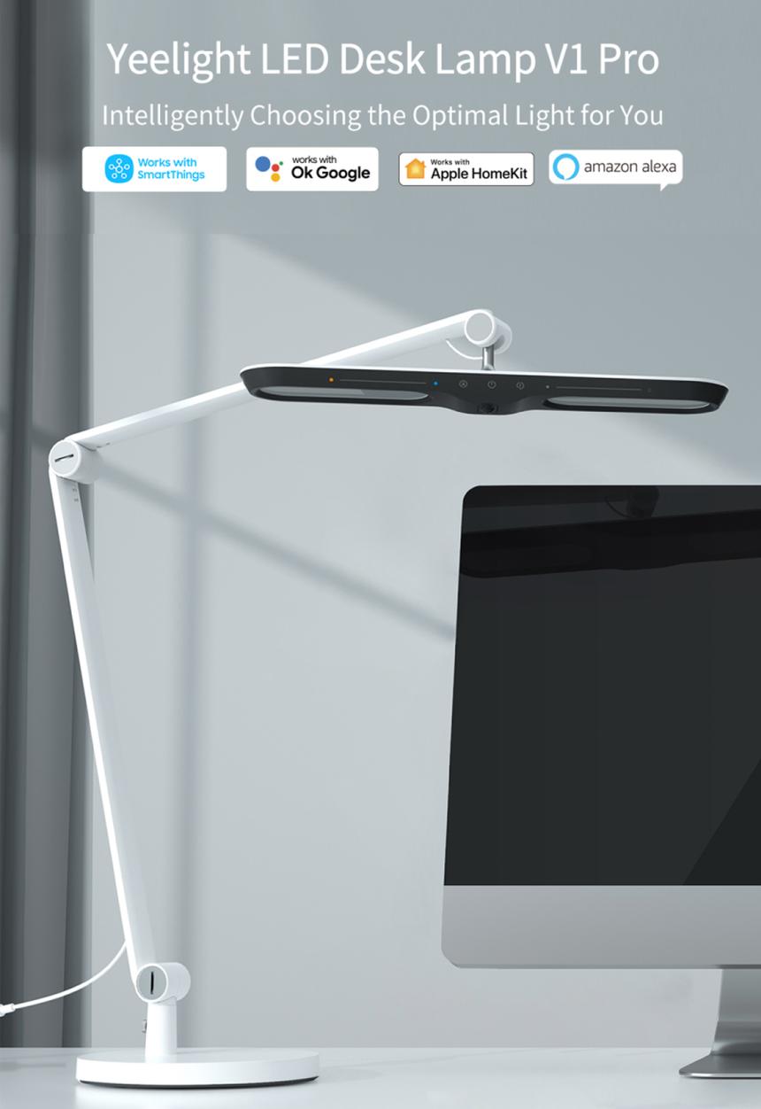 Yeelight - Led desk lamp v1 pro - white