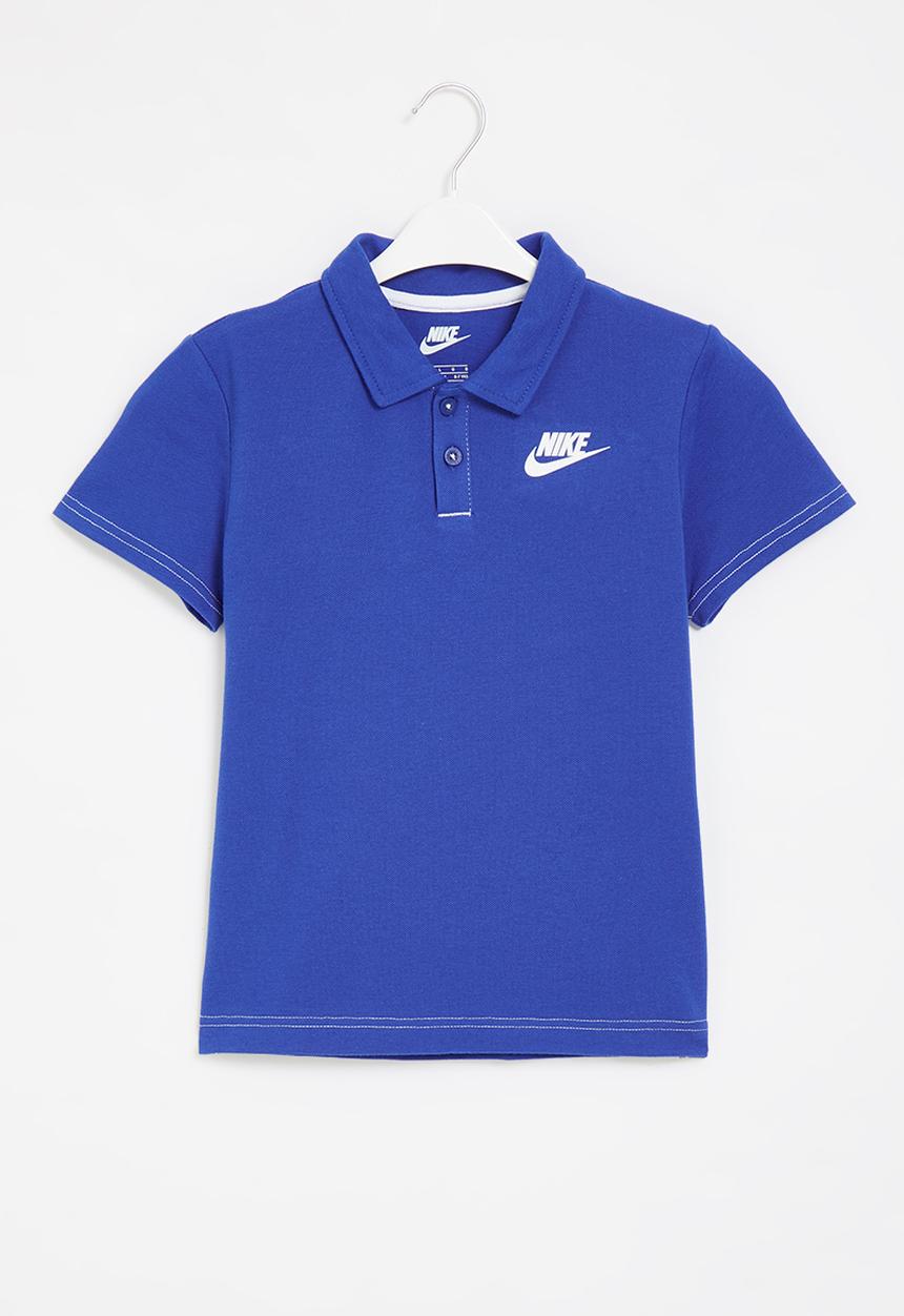 Nike - Nkb b nsw cttn pique polo - game royal
