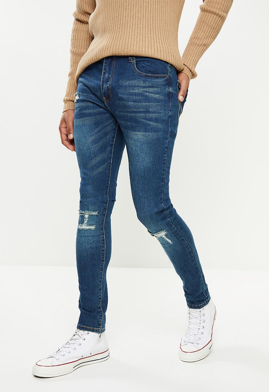 Valenta - Jordan triple rip & repair jeans - t-stain