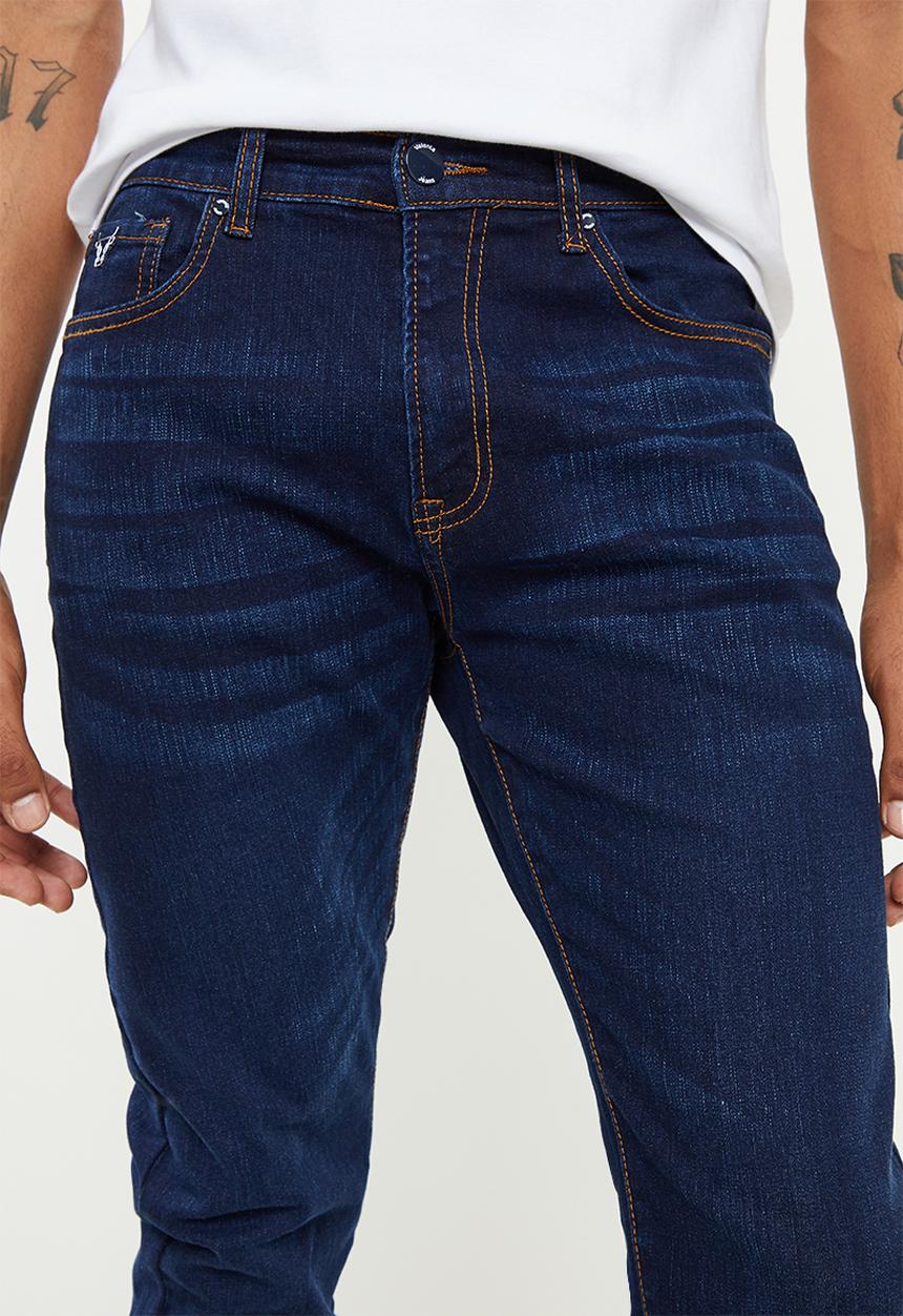 Valenta - Big v stretch jeans - navy