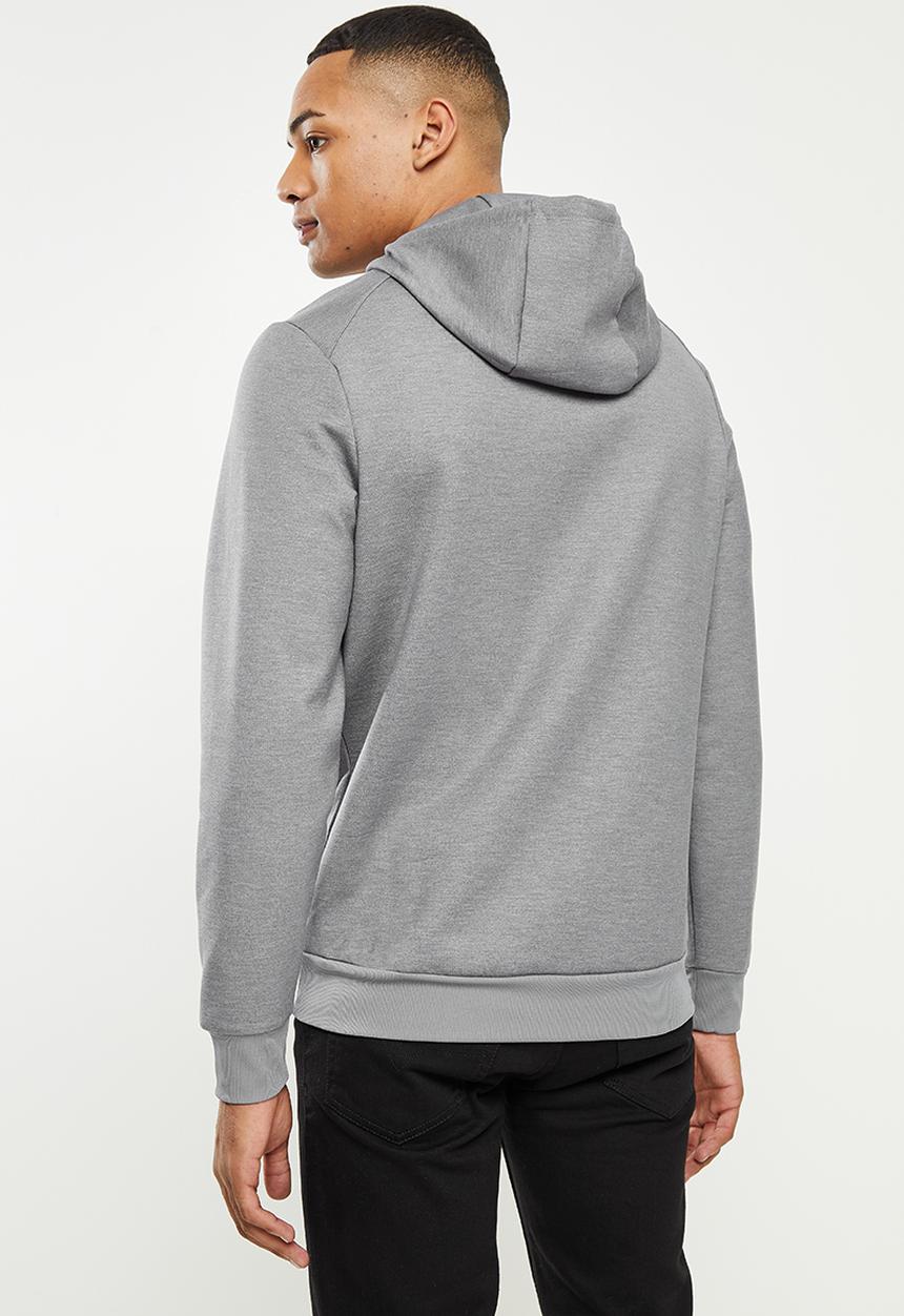 Lyle & Scott - Oth fly fleece hoodie - mid grey