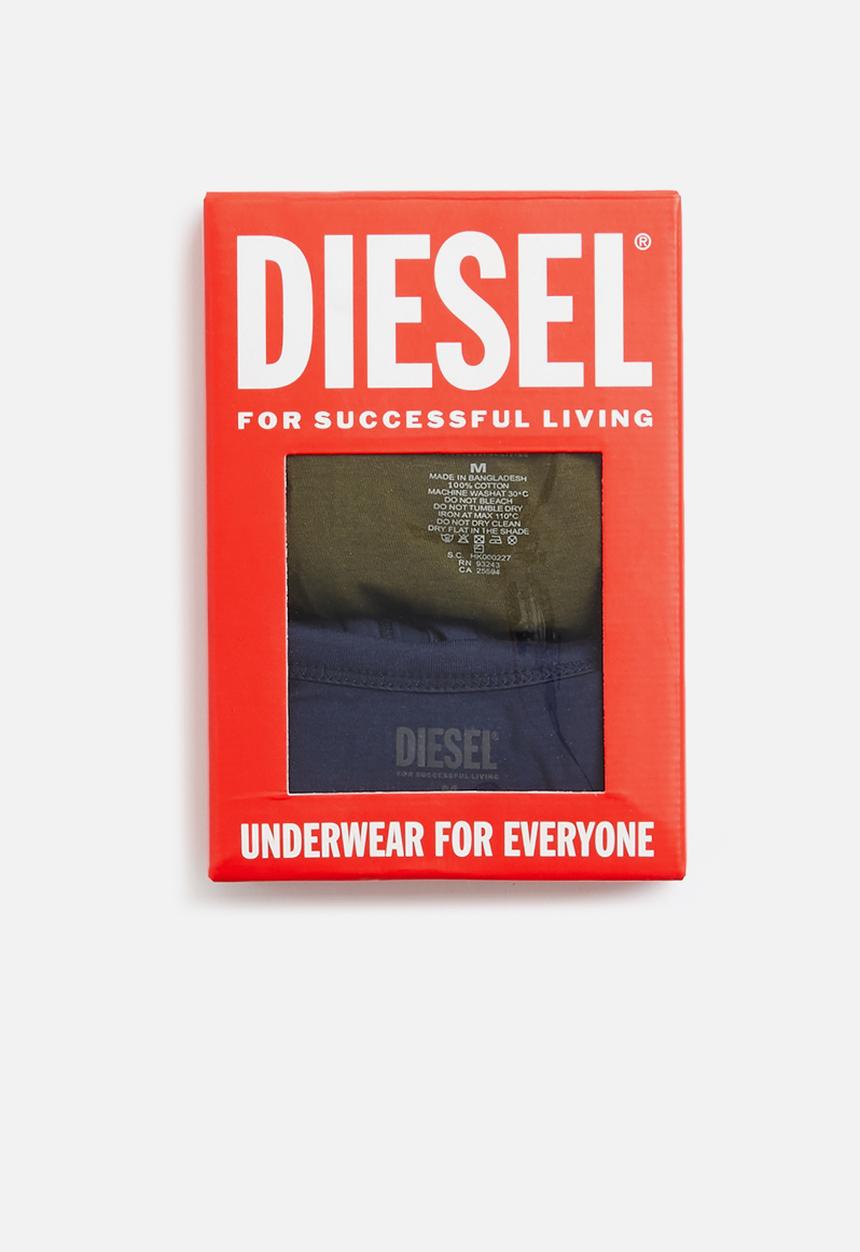 Diesel  - Umtk-johnny-tube vest 2 pack - navy & khaki