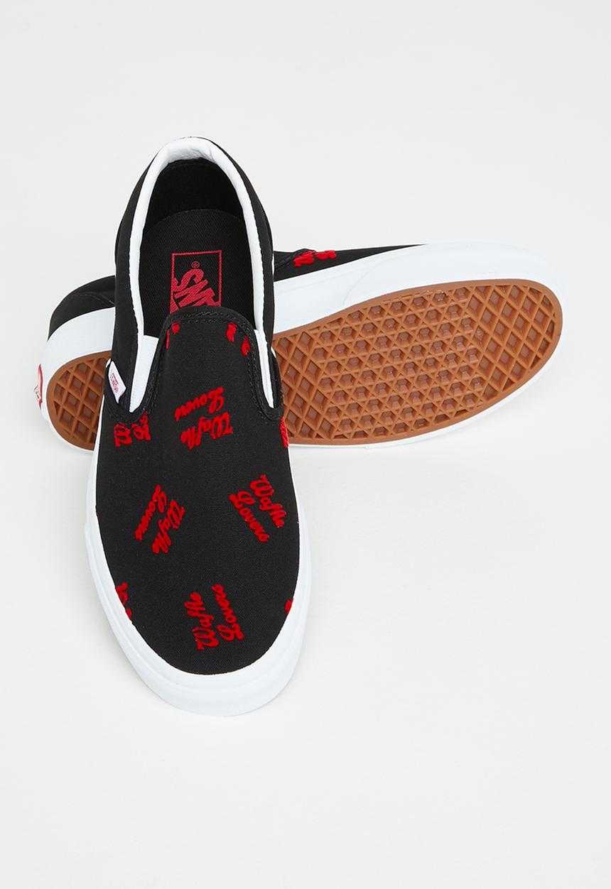 Vans - Ua classic slip-on - (waffle lovers) black/true white