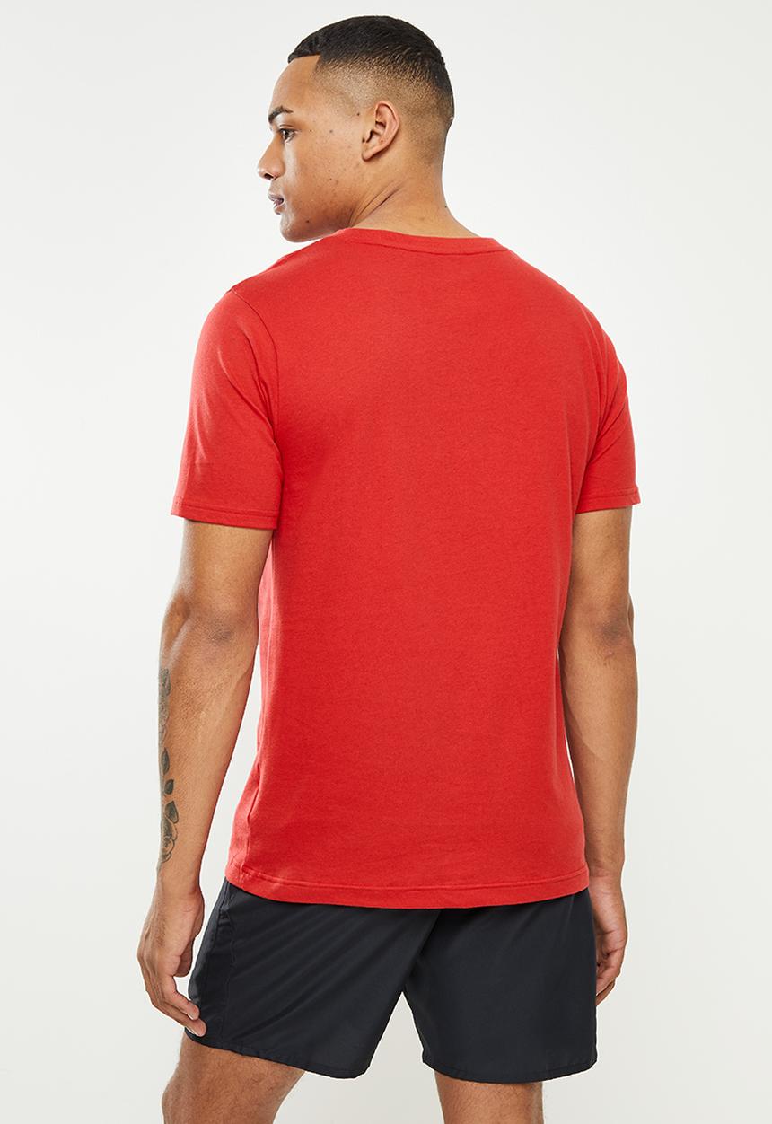 New Balance  - Nb classics graphic brand tee - team red