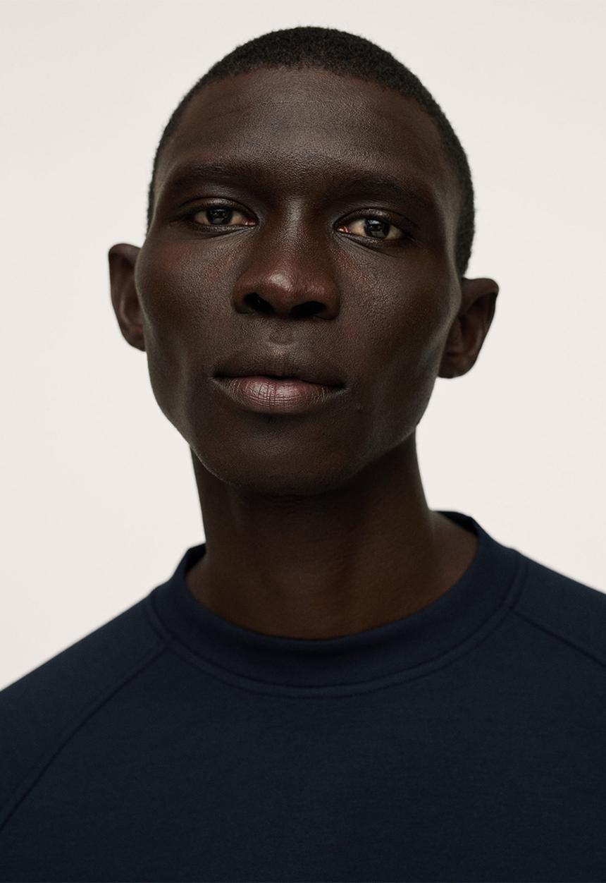 MANGO - Ibizac Pockets Thermoregulating Sweatshirt - Navy