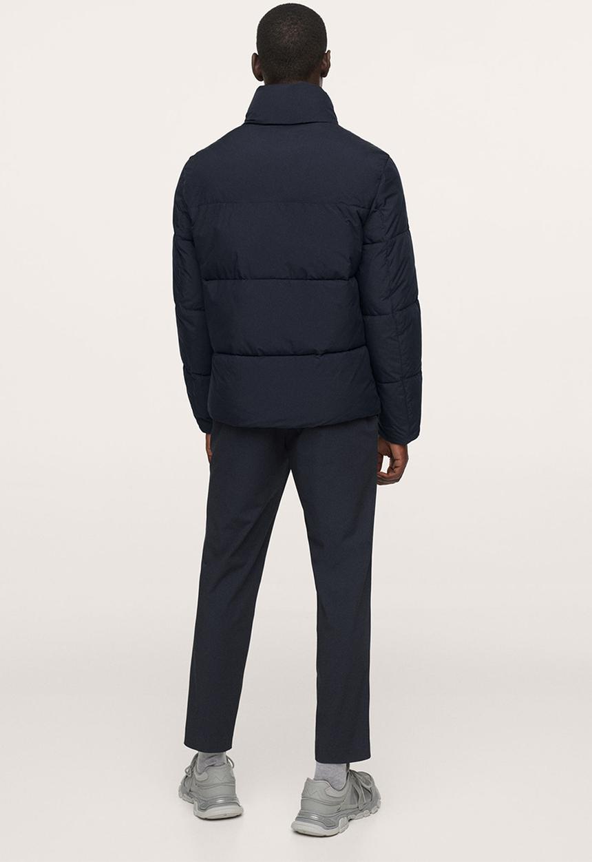 MANGO - Doli Thermoregulating Puff Jacket- Navy