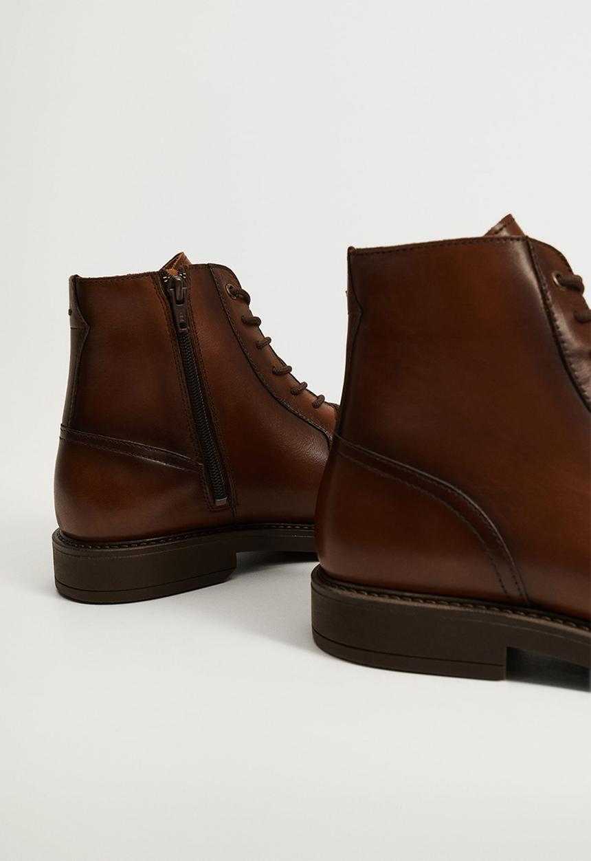 MANGO - Ankle boots botincep - brown
