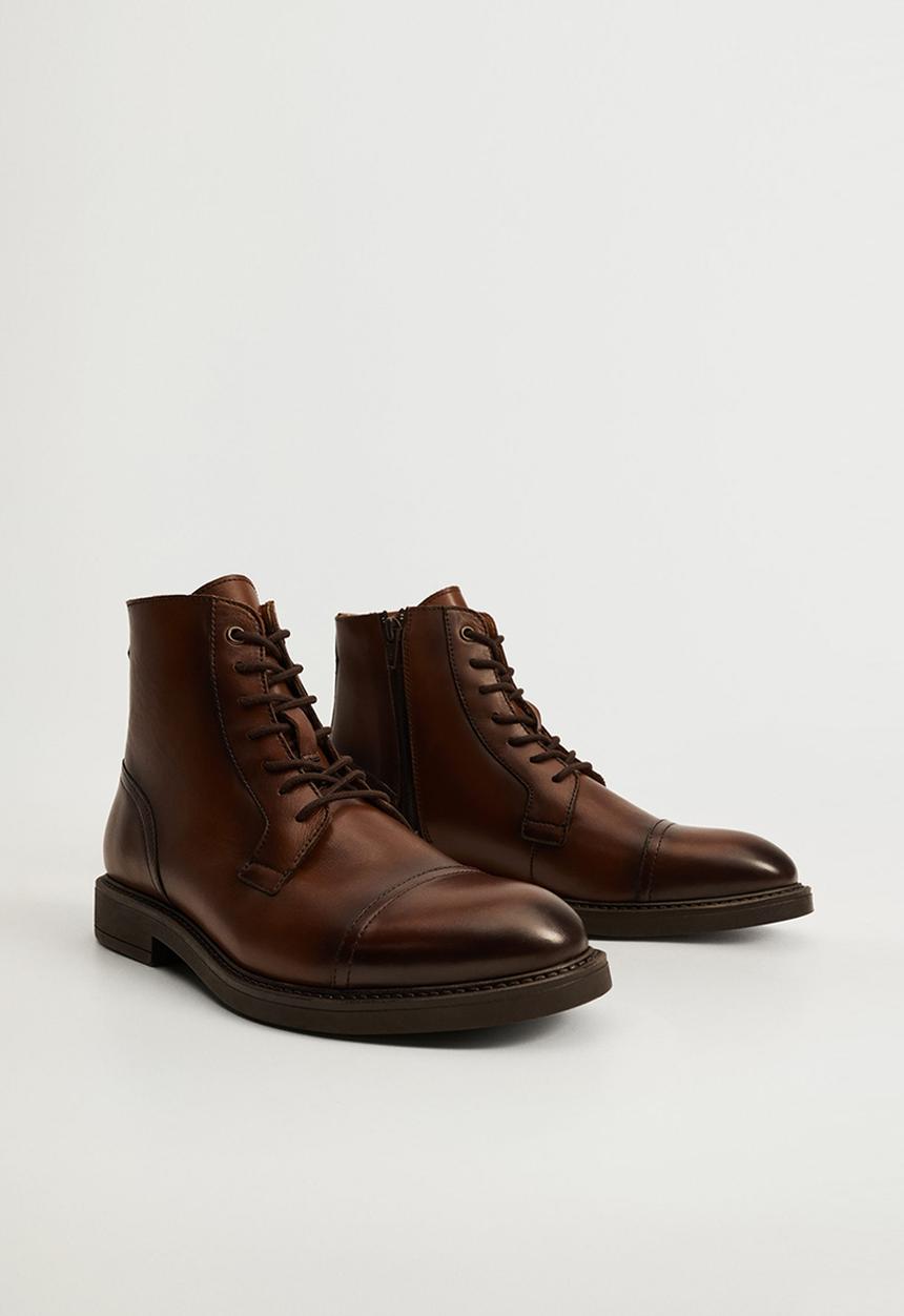 MANGO - Ankle boots botincep - brown