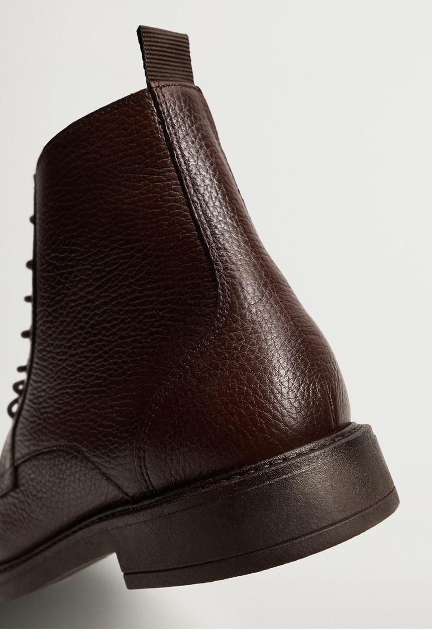MANGO - Ankle boots botincre - brown