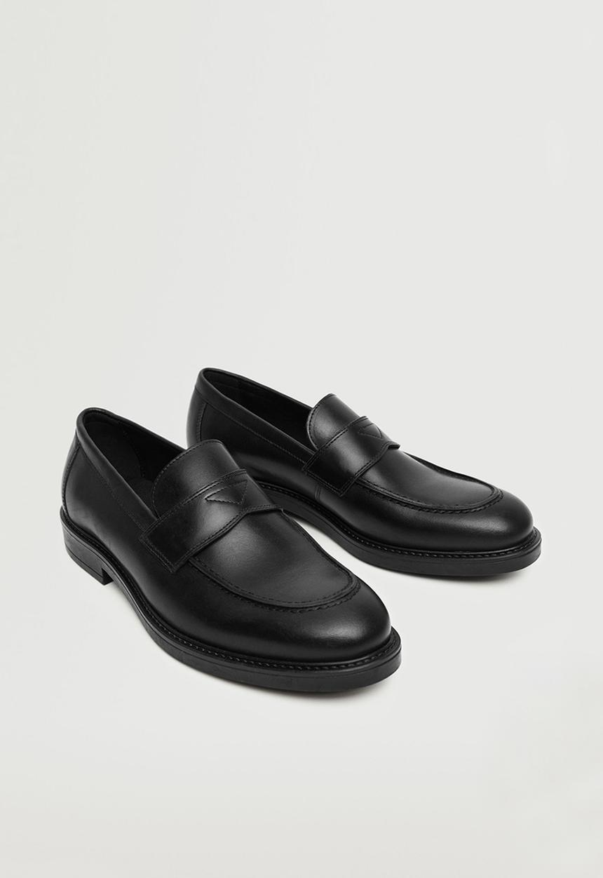 MANGO - Shoes mocasin - black