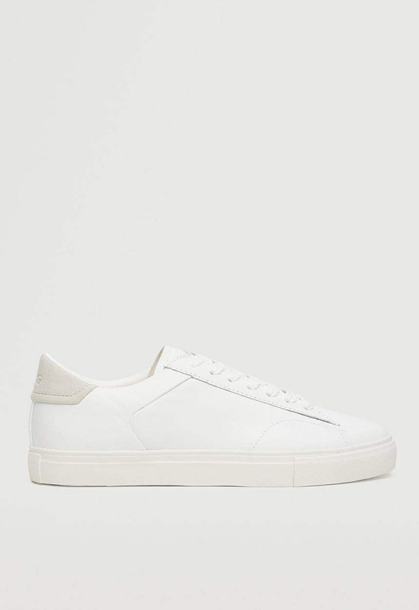 MANGO - Sport shoes metrolea - white