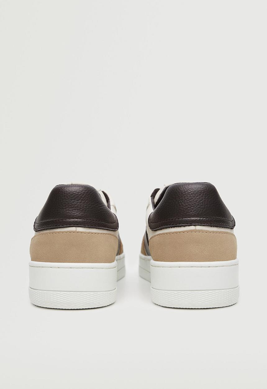 MANGO - Sport shoes maxim - brown & white 