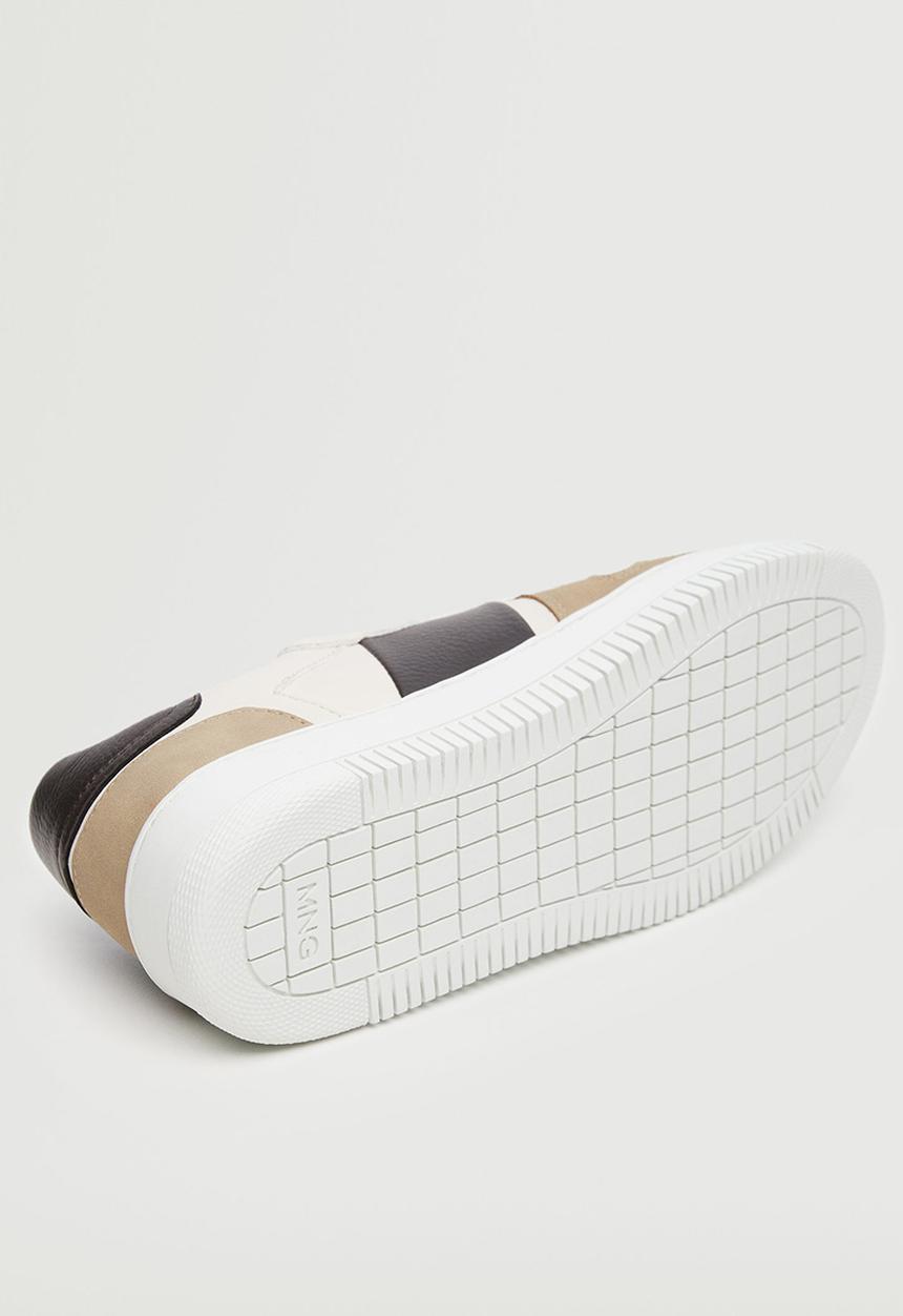 MANGO - Sport shoes maxim - brown & white 