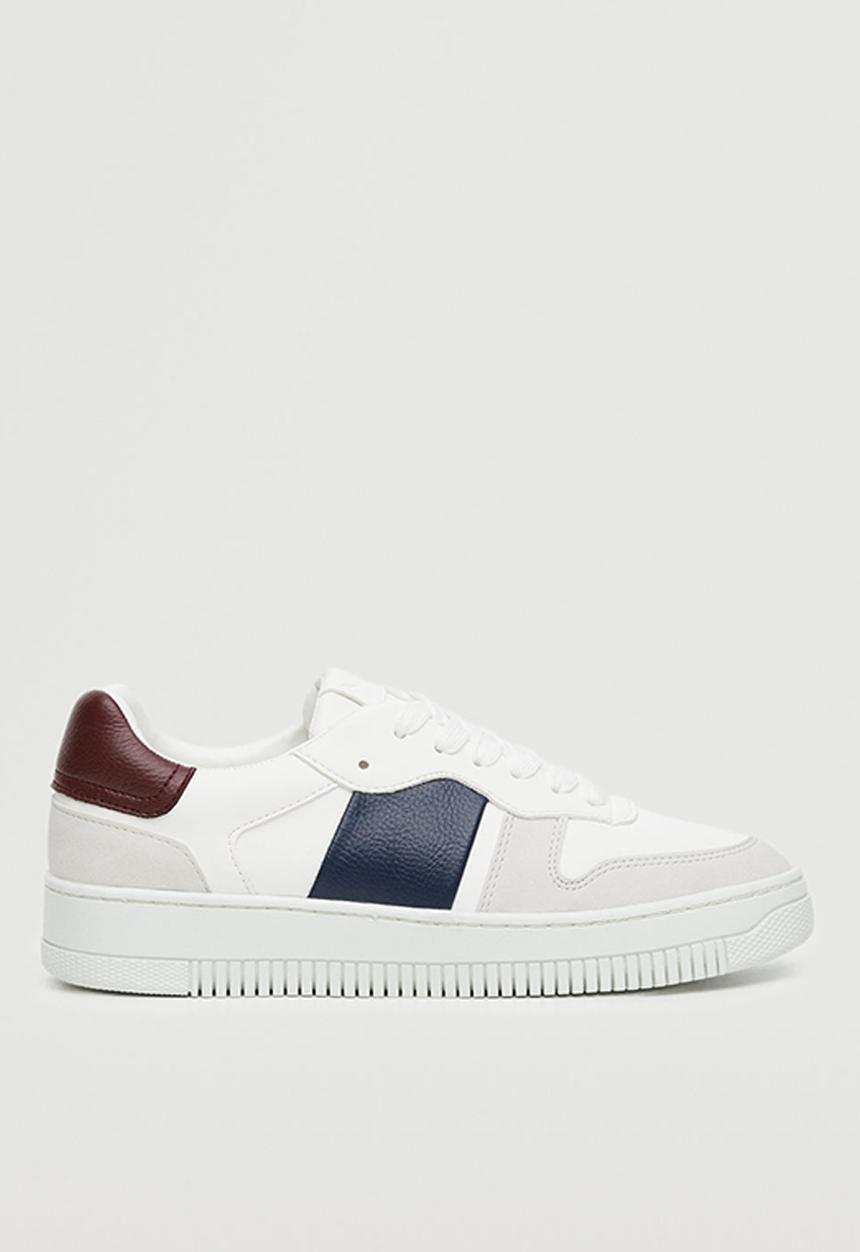 MANGO - Sport shoes maxim - navy & white 