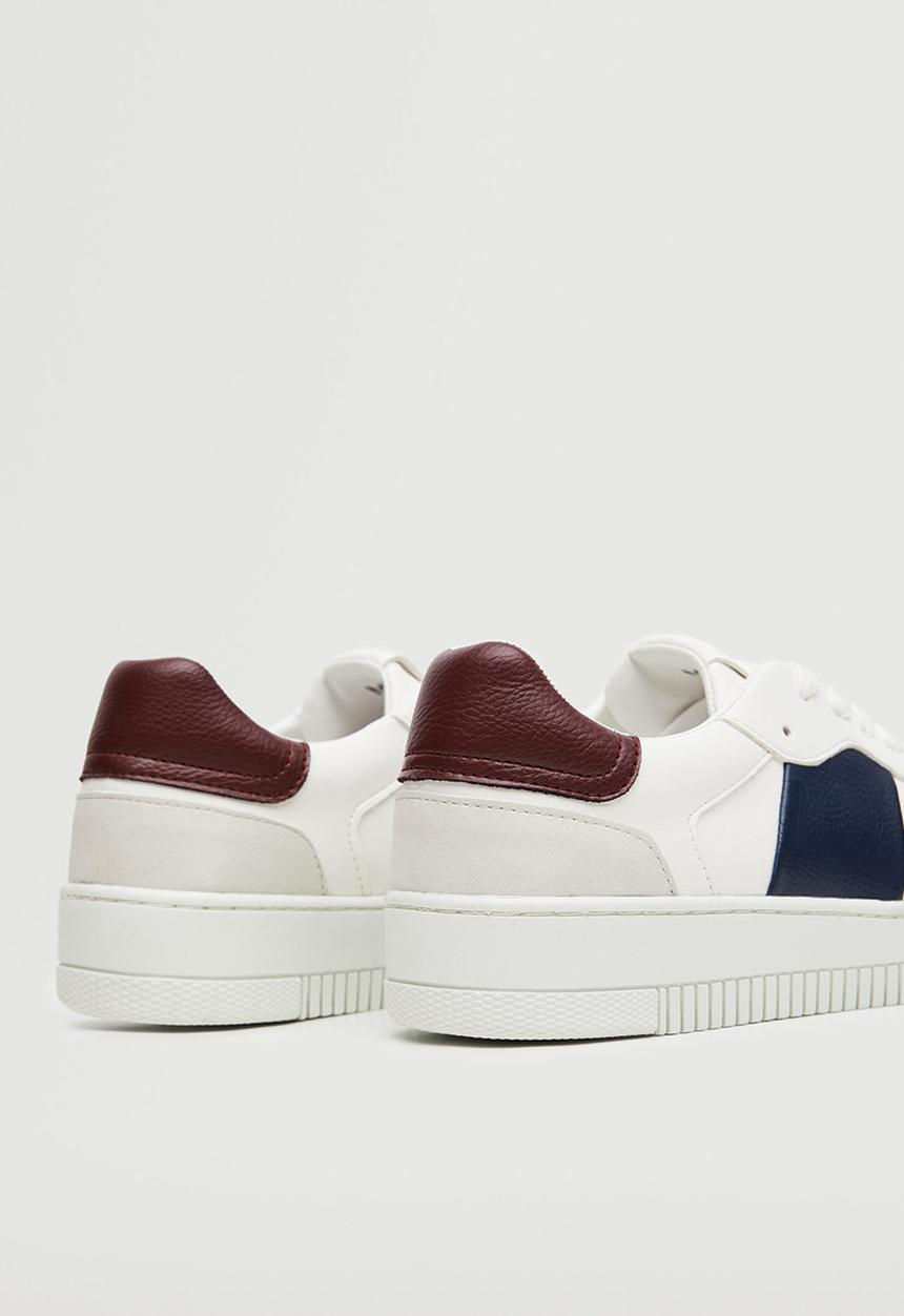 MANGO - Sport shoes maxim - navy & white 
