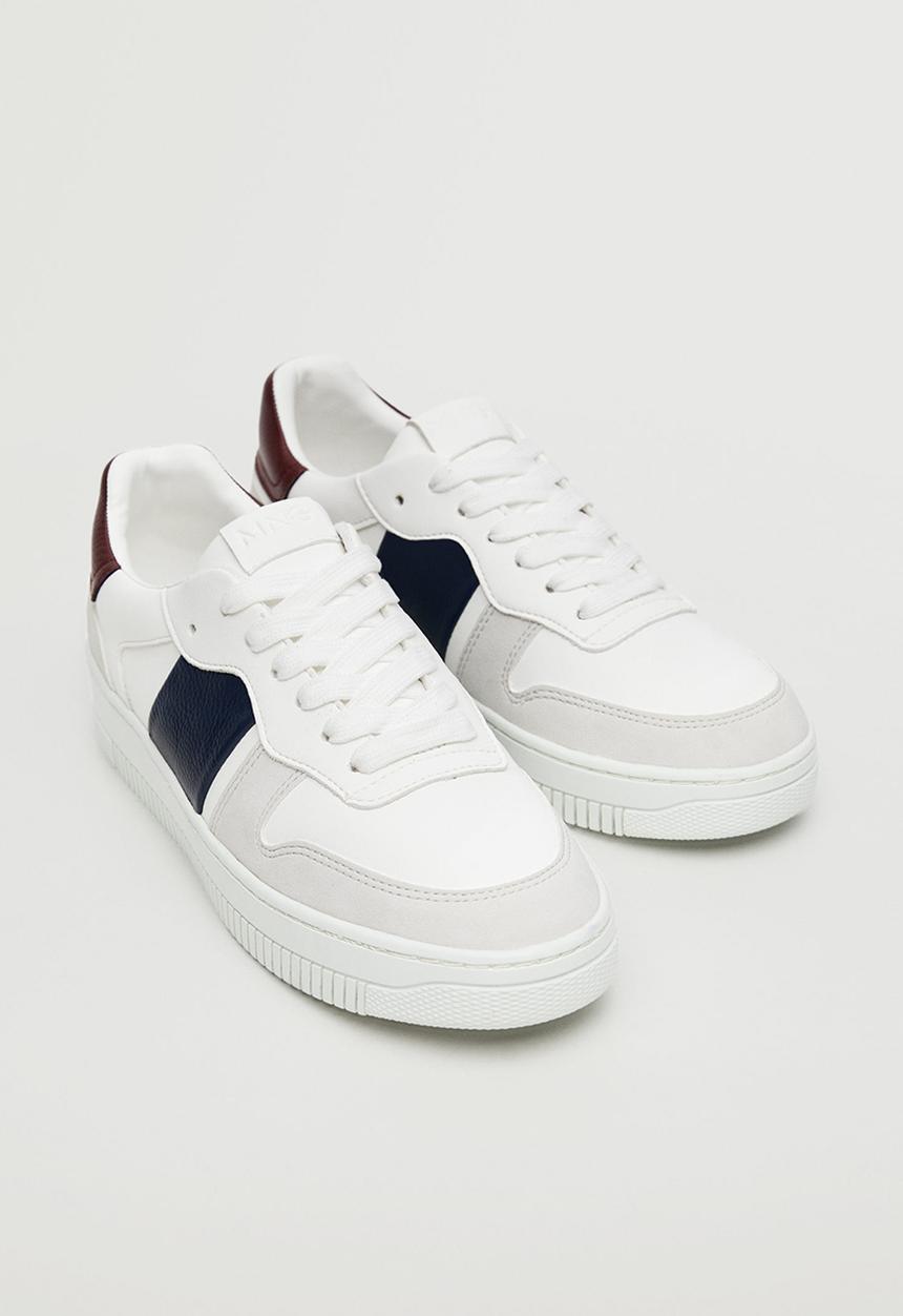 MANGO - Sport shoes maxim - navy & white 