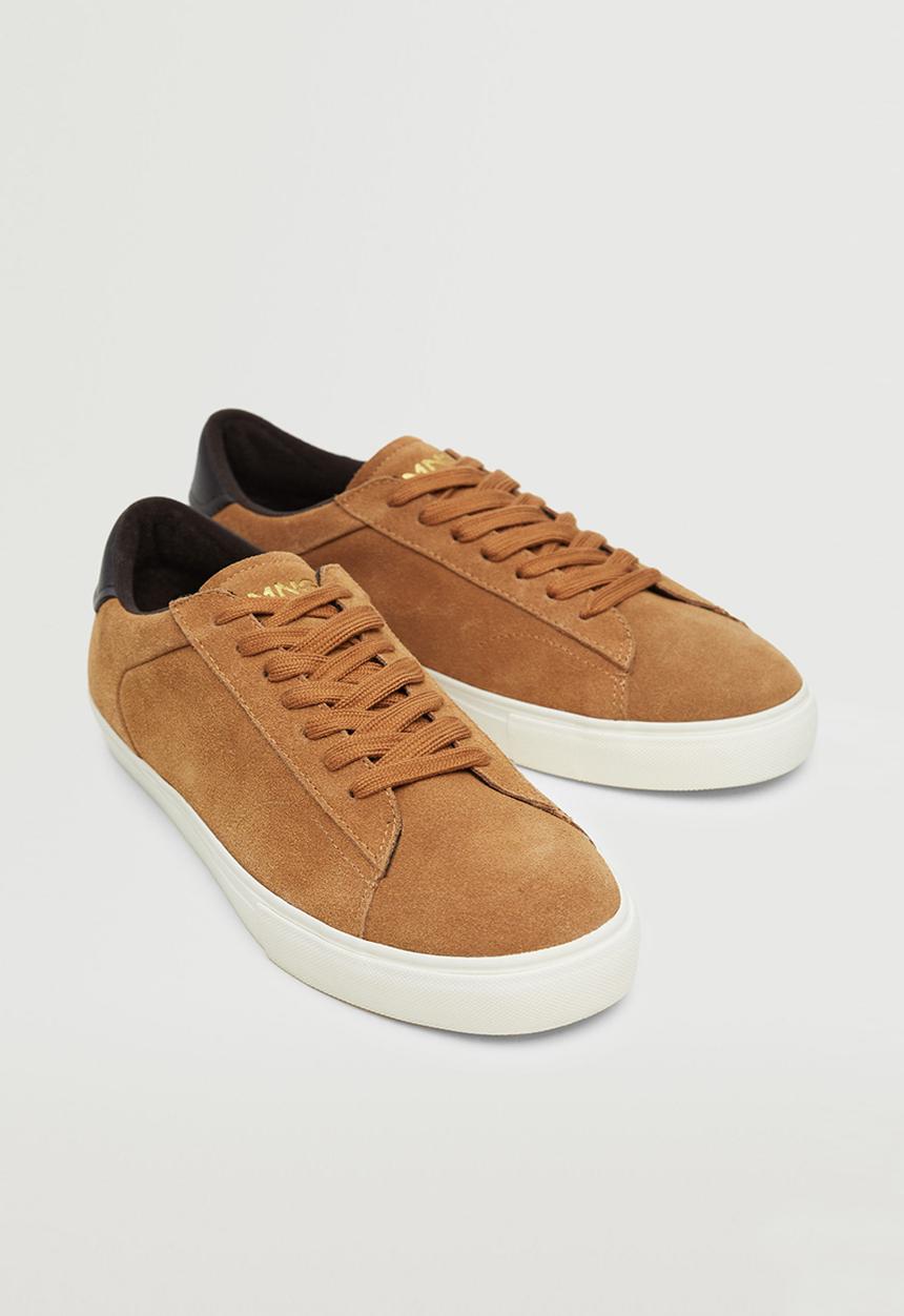MANGO - Sport shoes metrosue - light pastel brown